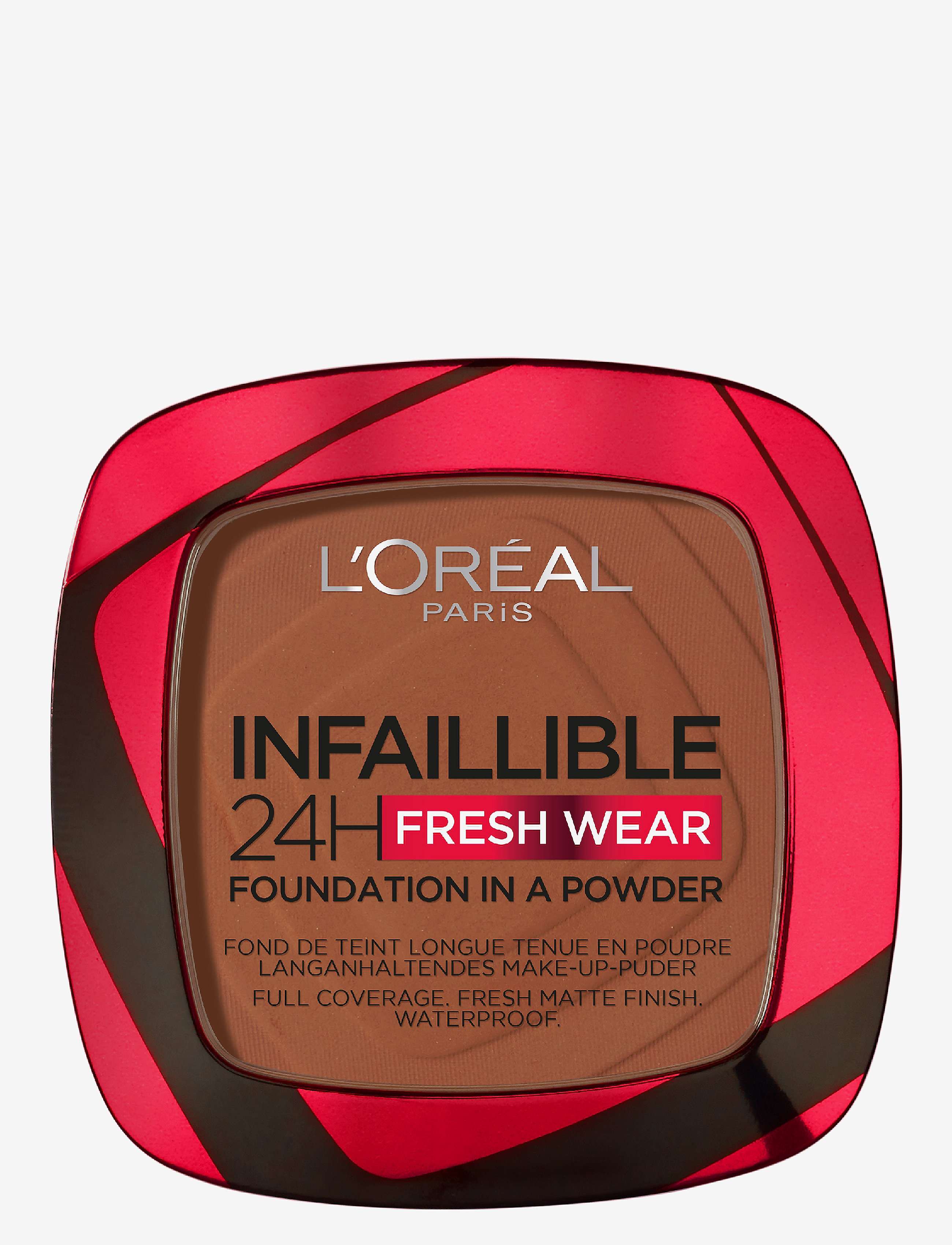 L'Oréal Paris L'oréal Paris Infaillible 24H Fresh Wear Powder Foundation 375 Deep Amber, 9 gr, Ansigt > Foundation, Dame