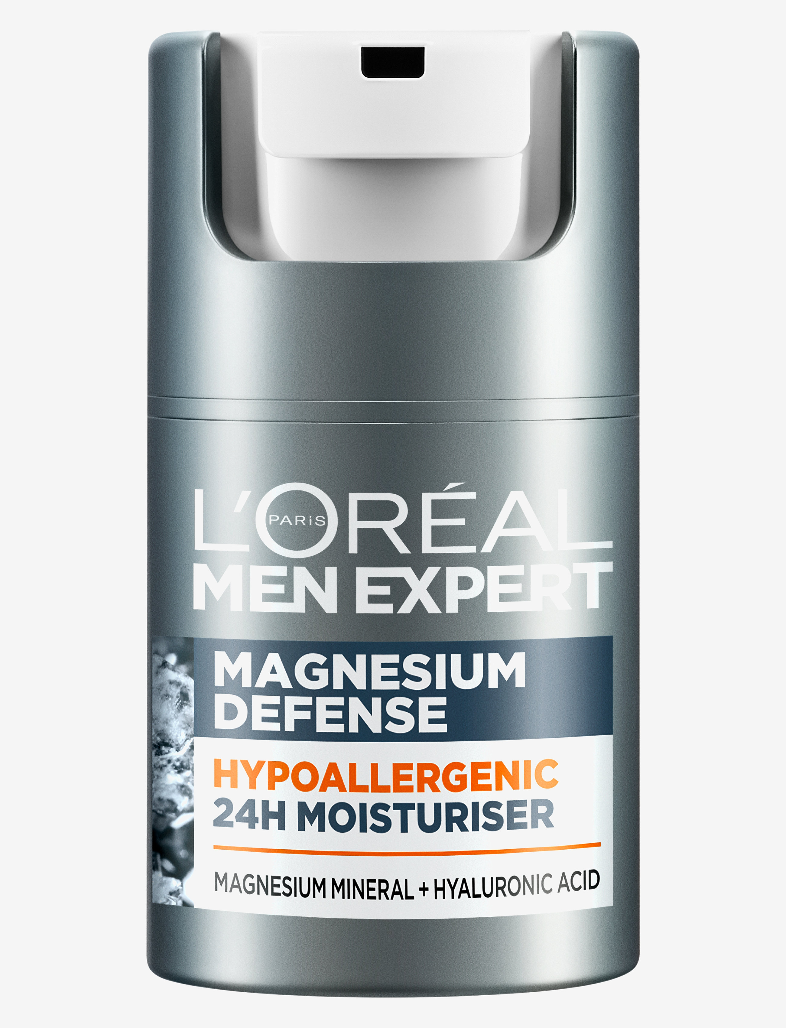 L'Oréal Paris L'Oréal Men Expert Magnesium Defence Hypoallergenic 24H Moisturizer 50ml - L'Oréal Paris - NO COLOUR / undefined
