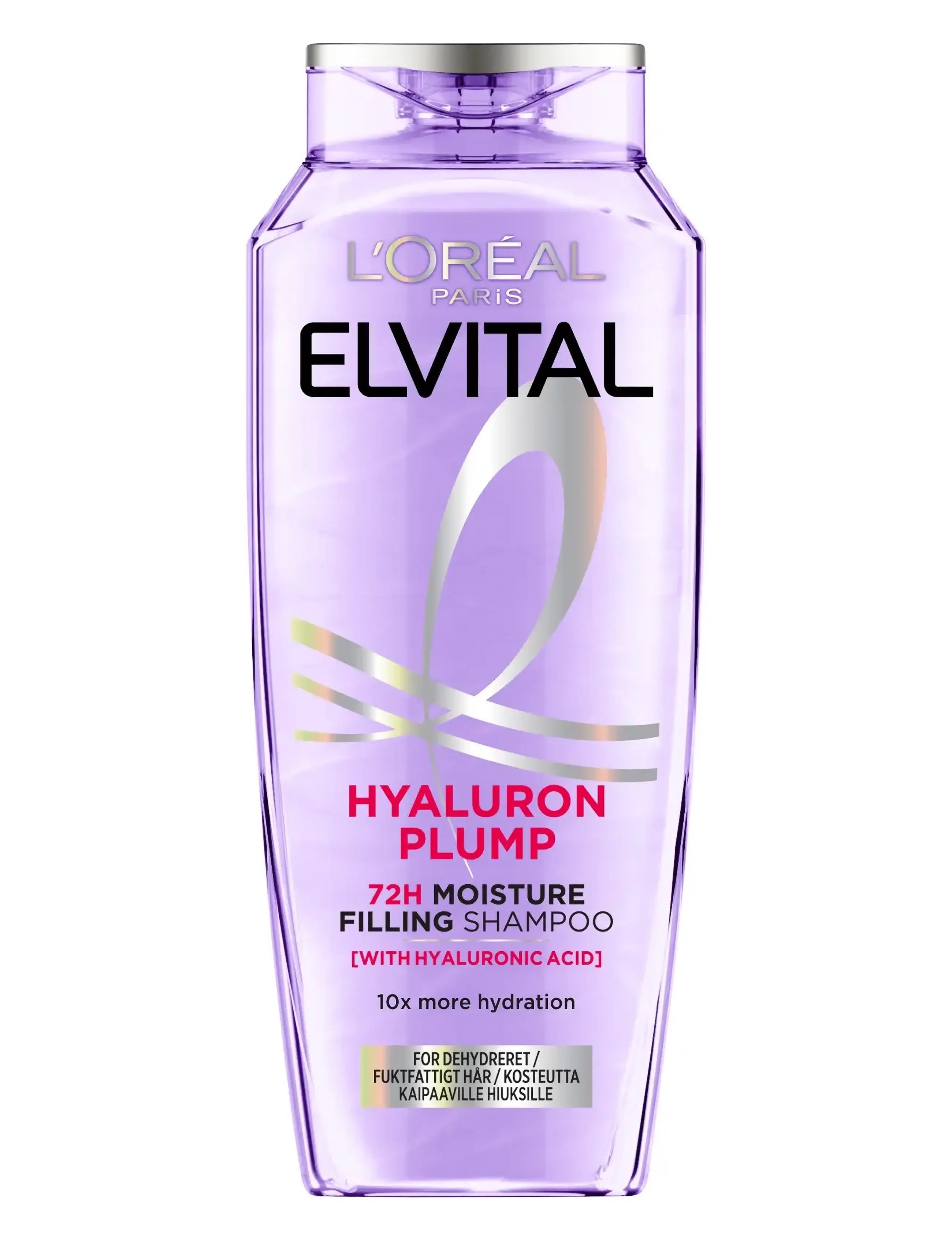 L'Oréal Paris L'Oréal Paris Elvital Hyaluron Plump Shampoo for dehydrated hair 250 ml - Hår - NO COLOUR / undefined