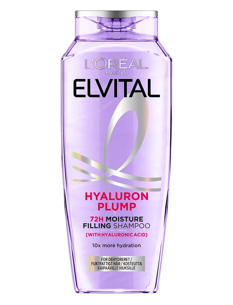 L'Oréal Paris - L'Oréal Paris Elvital Hyaluron Plump Shampoo for dehydrated hair 250 ml - Šampoon - no colour - 0