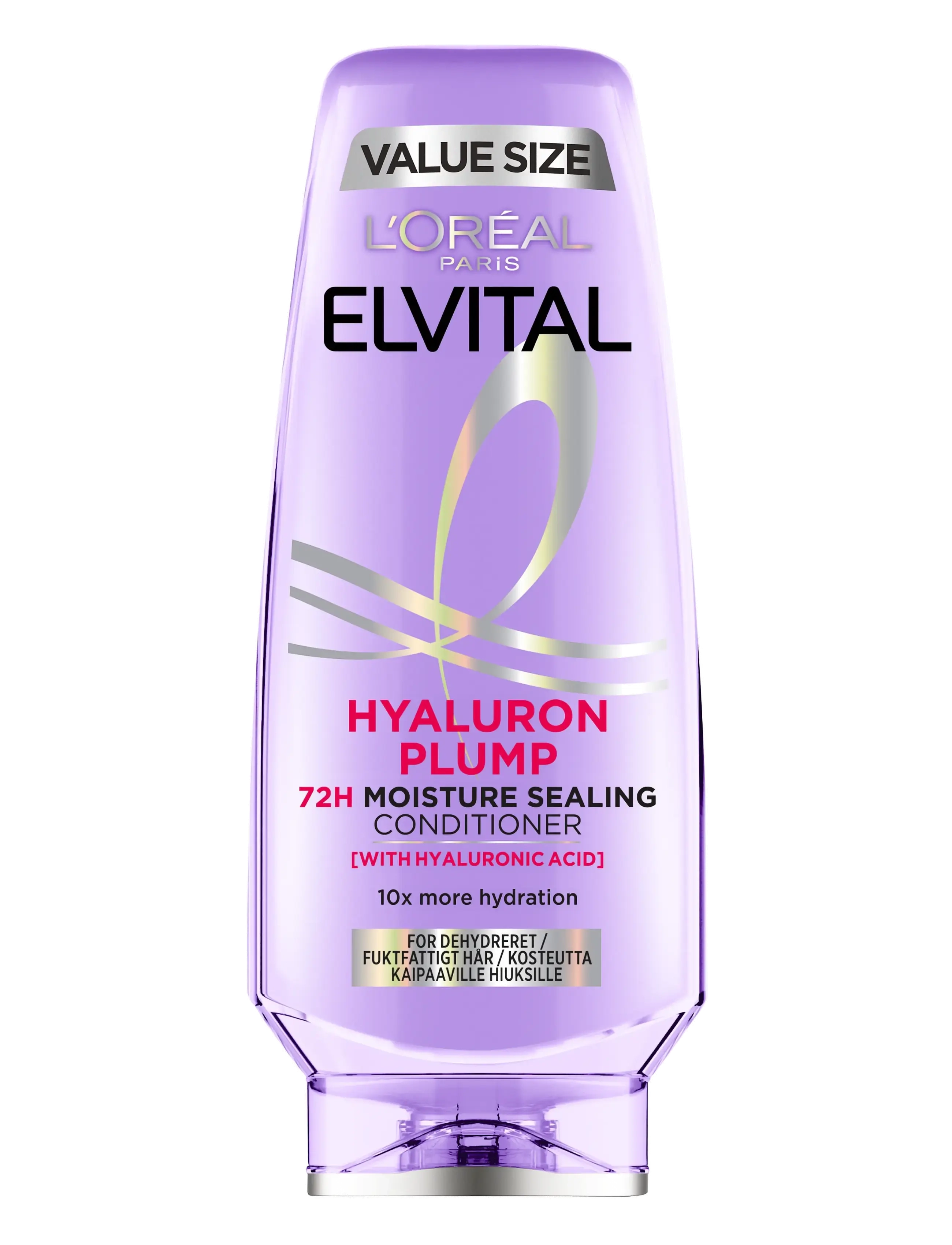 L'Oréal Paris L'Oréal Paris Elvital Hyaluron Plump Conditioner 400ml - Beauty - Herre - HYALURON PLUMP / clear