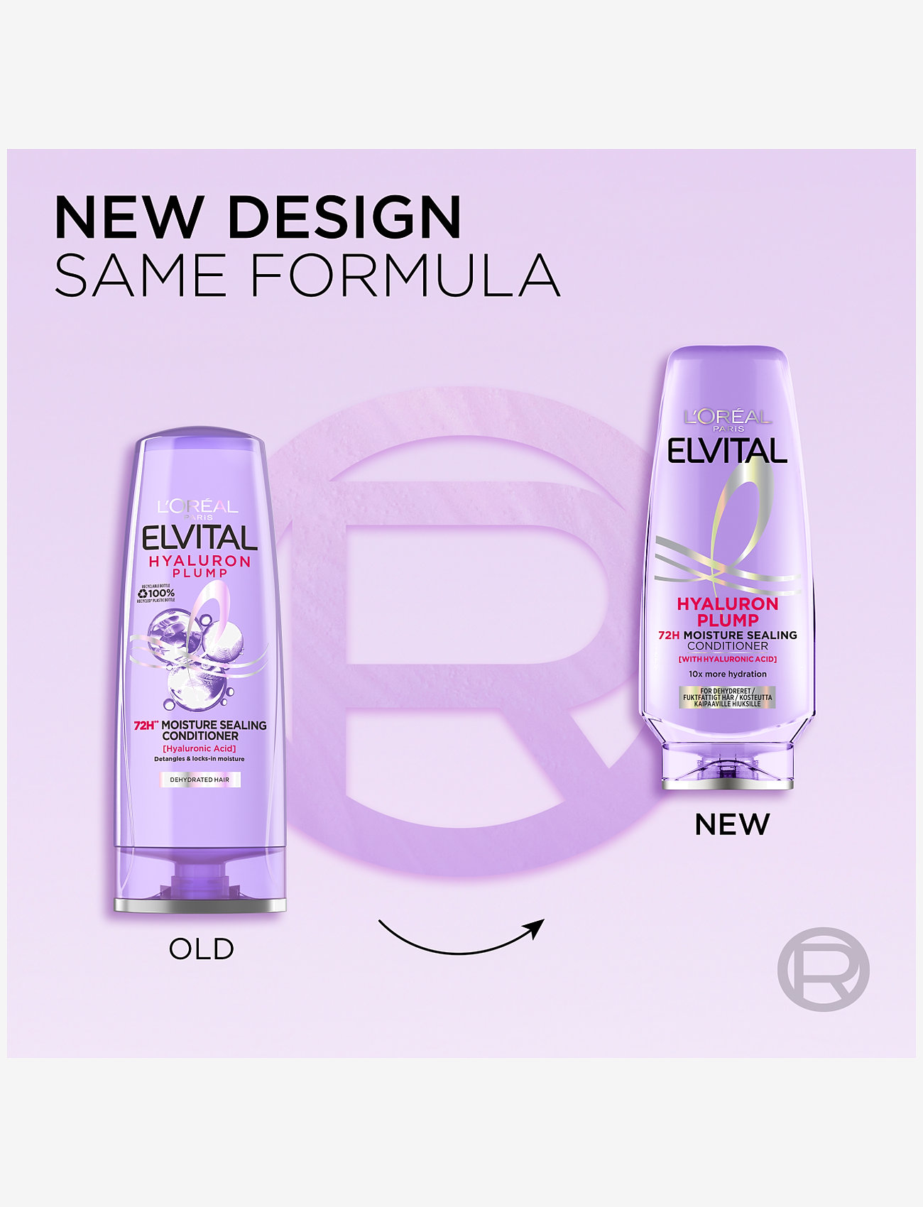 L'Oréal Paris - L'Oréal Paris Elvital Hyaluron Plump Conditioner 400ml - balsam - hyaluron plump - 1