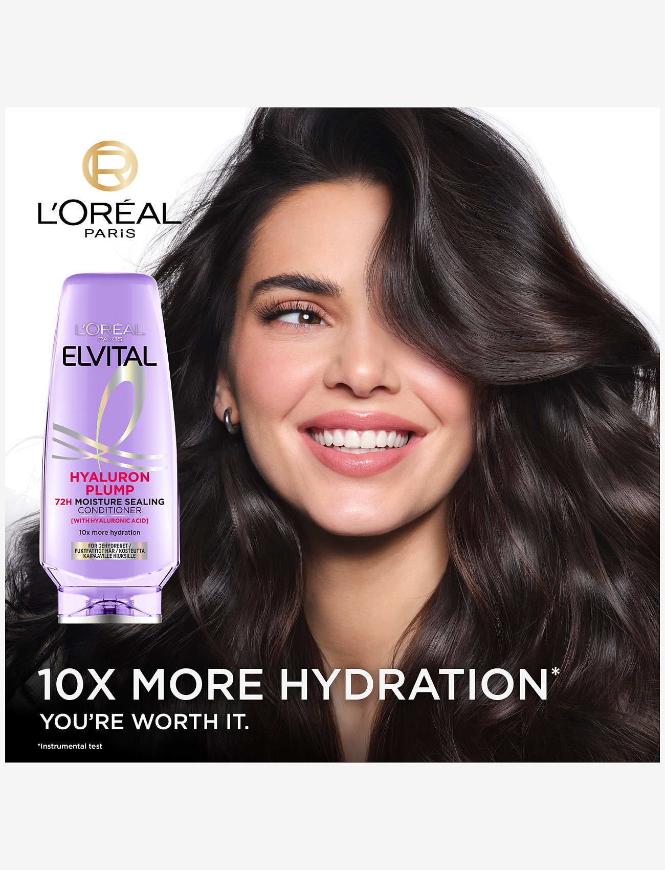 L'Oréal Paris - L'Oréal Paris Elvital Hyaluron Plump Conditioner 400ml - balsam - hyaluron plump - 2