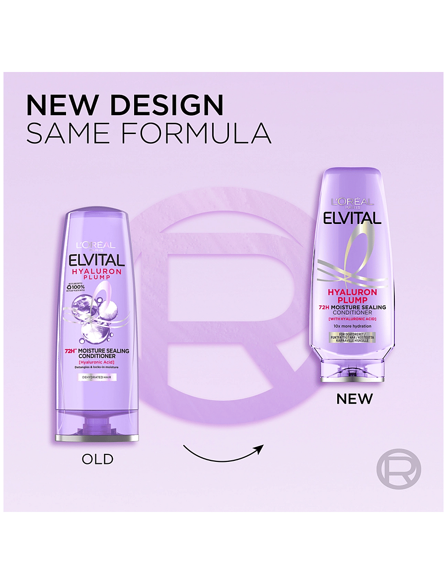 L'Oréal Paris - L'Oréal Paris Elvital Hyaluron Plump Conditioner for dehydrated hair 400 ml - palsam - hyaluron plump - 1