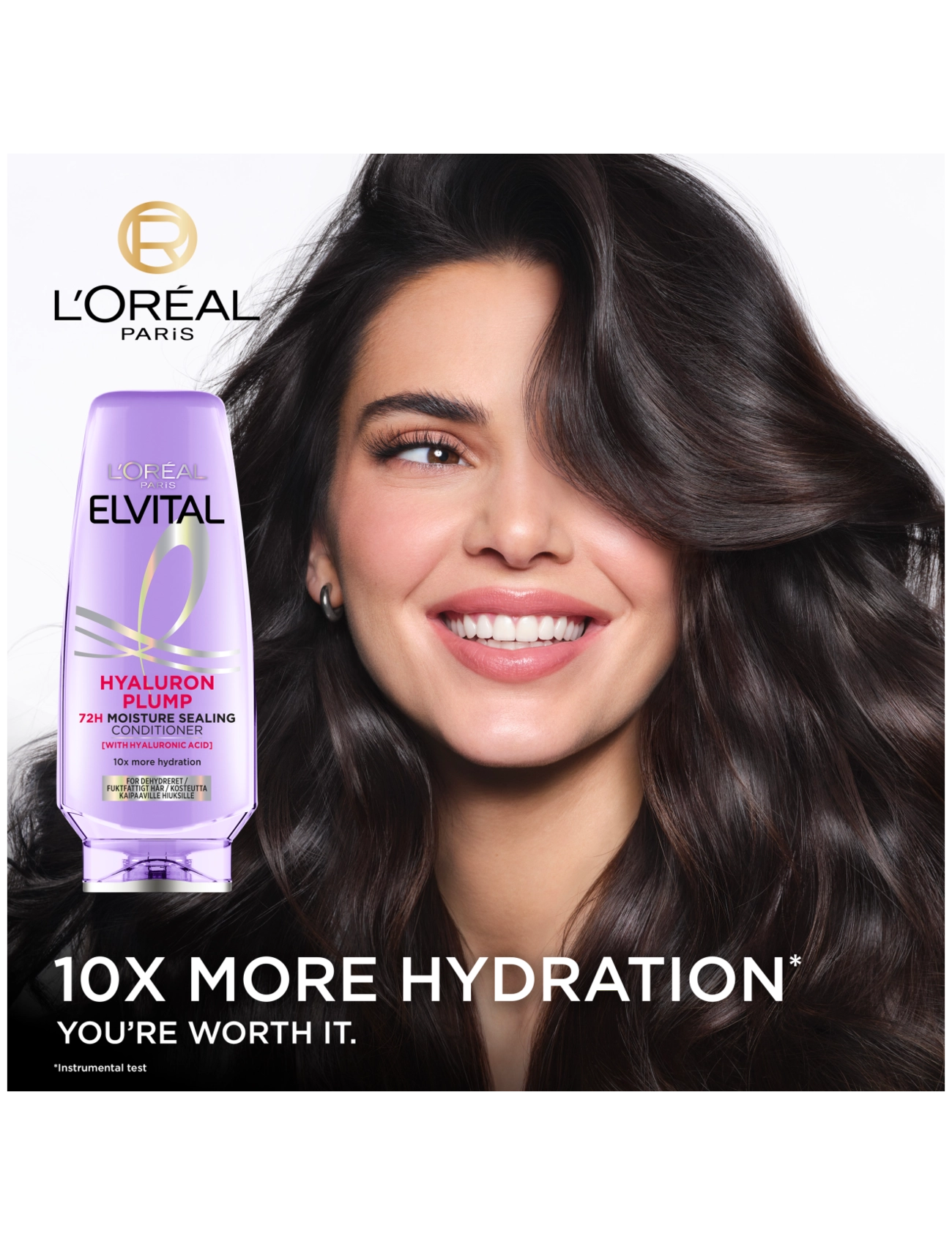 L'Oréal Paris - L'Oréal Paris Elvital Hyaluron Plump Conditioner for dehydrated hair 400 ml - hárnæring - hyaluron plump - 2
