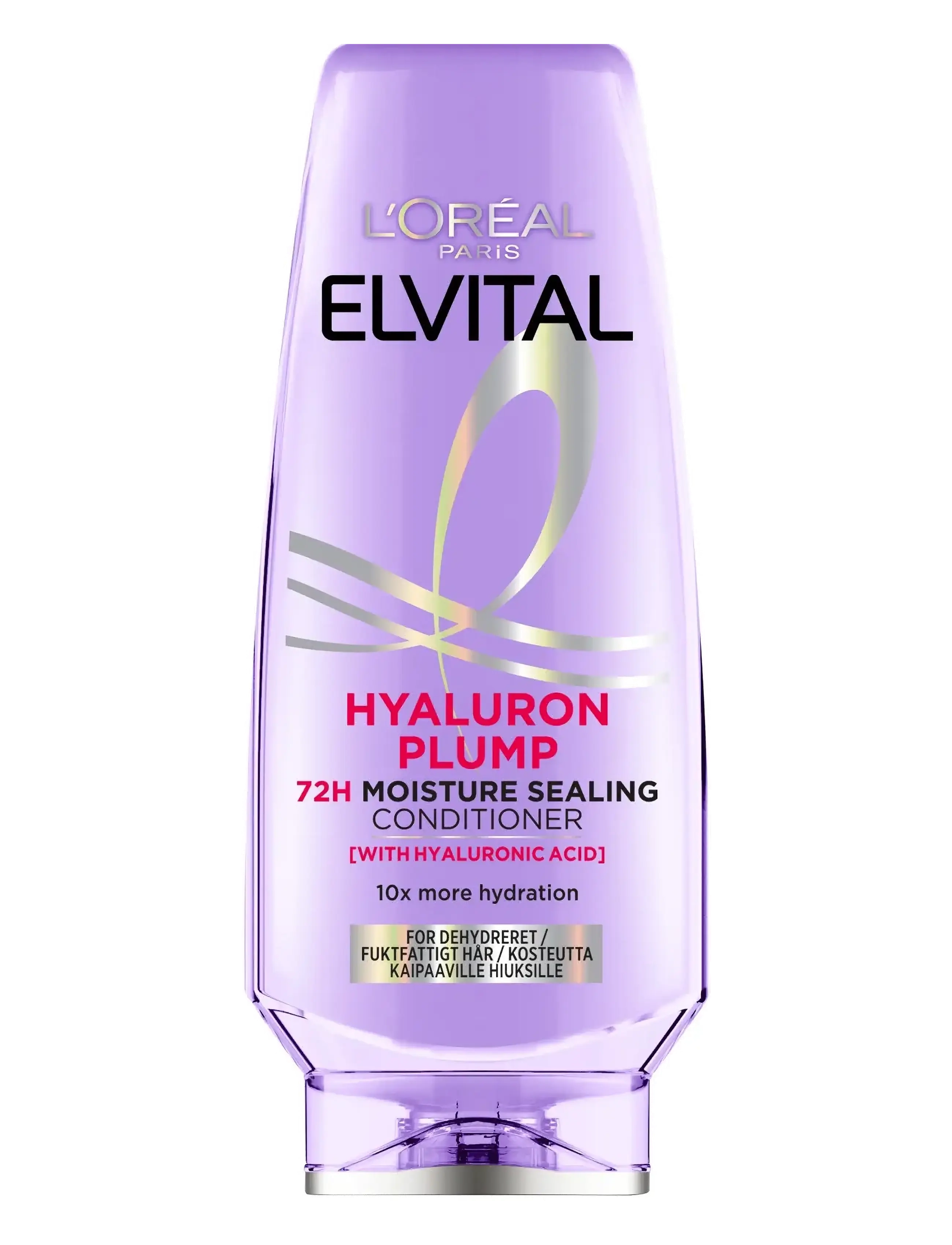 L'Oréal Paris L'oréal Paris Elvital Hyaluron Plump Conditioner For Dehydrated Hair 200 ml, 200 ml, Nude, Pleje > Balsam, Dame