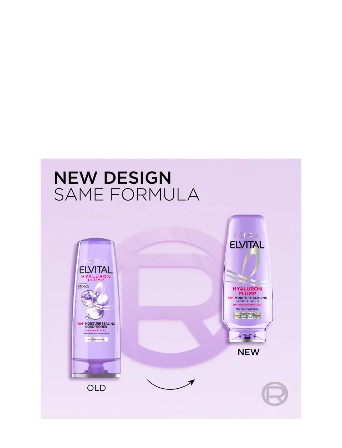 L'Oréal Paris - L'Oréal Paris Elvital Hyaluron Plump Conditioner for dehydrated hair 200 ml - lägsta priserna - no colour - 1