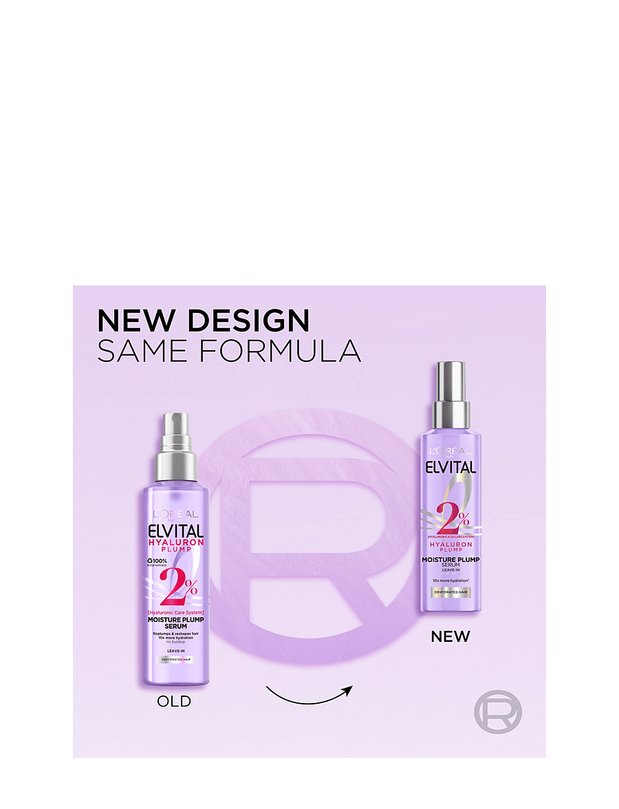 L'Oréal Paris - L'Oréal Paris Elvital Hyaluron Plump Leave-in Serum for dehydrated hair 150 ml - hooldusvahendid - no colour - 1