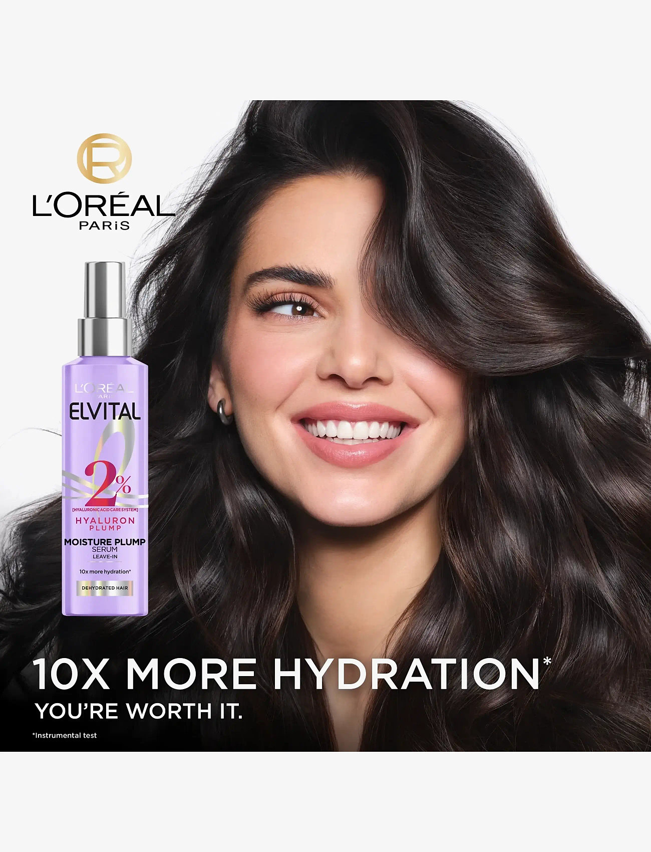 L'Oréal Paris - L'Oréal Paris Elvital Hyaluron Plump Leave-in Serum for dehydrated hair 150 ml - treatments - no colour - 2
