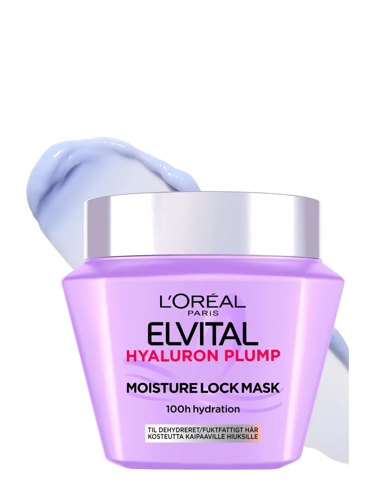 L'Oréal Paris - L'Oréal Paris Elvital Hyaluron Plump Hair Mask for dehydrated hair 300 ml - no colour - 1
