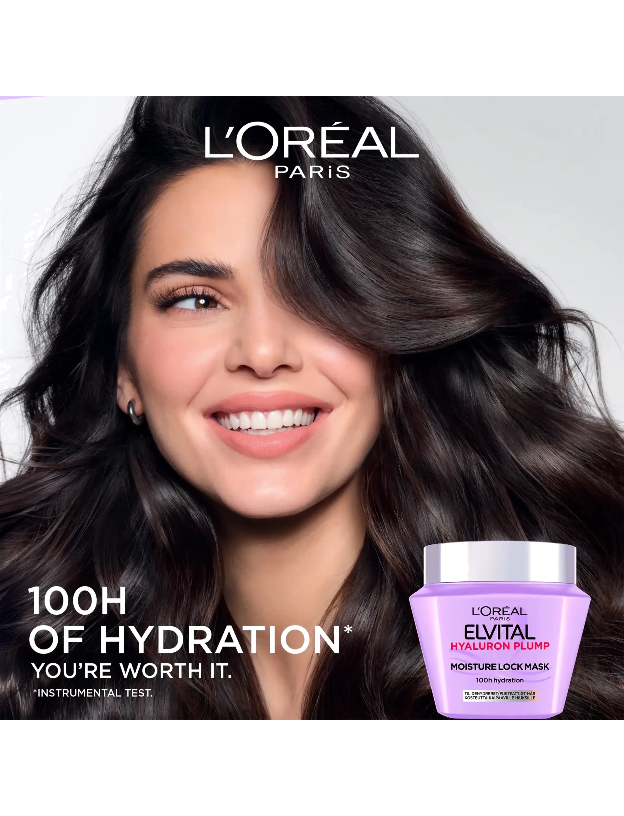 L'Oréal Paris - L'Oréal Paris Elvital Hyaluron Plump Hair Mask for dehydrated hair 300 ml - no colour - 3