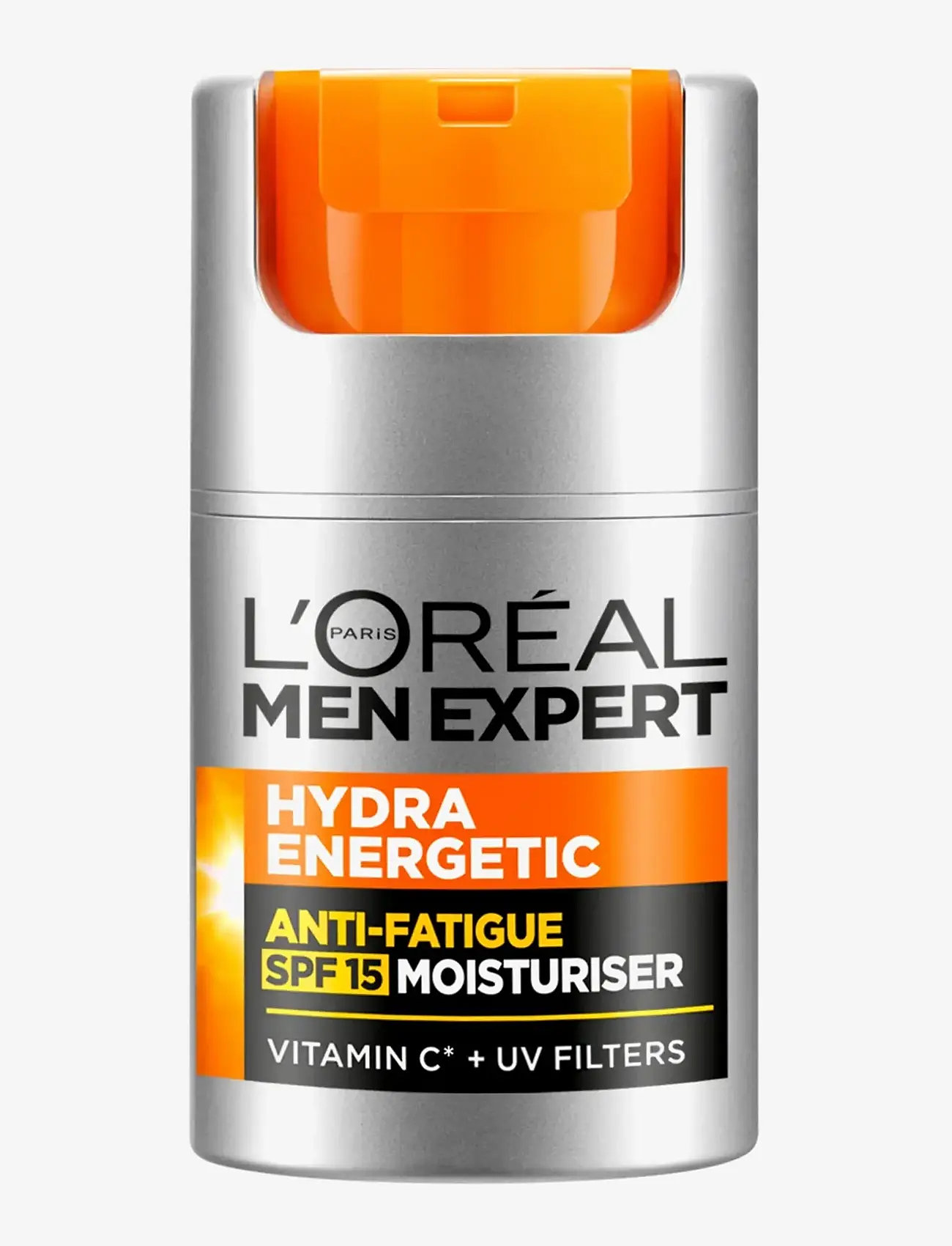 L'Oréal Paris - L'Oréal Paris Men Expert Hydra Energetic Anti-Fatigue Moisturiser SPF15 for normal skin 50 ml - solcremer til ansigt - spf 15 moisturizer - 0