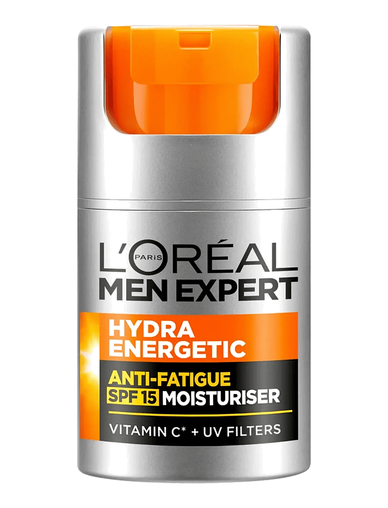 L'Oréal Paris - L'Oréal Paris Men Expert Hydra Energetic Anti-Fatigue Moisturiser SPF15 for normal skin 50 ml - solcremer til ansigt - spf 15 moisturizer - 0
