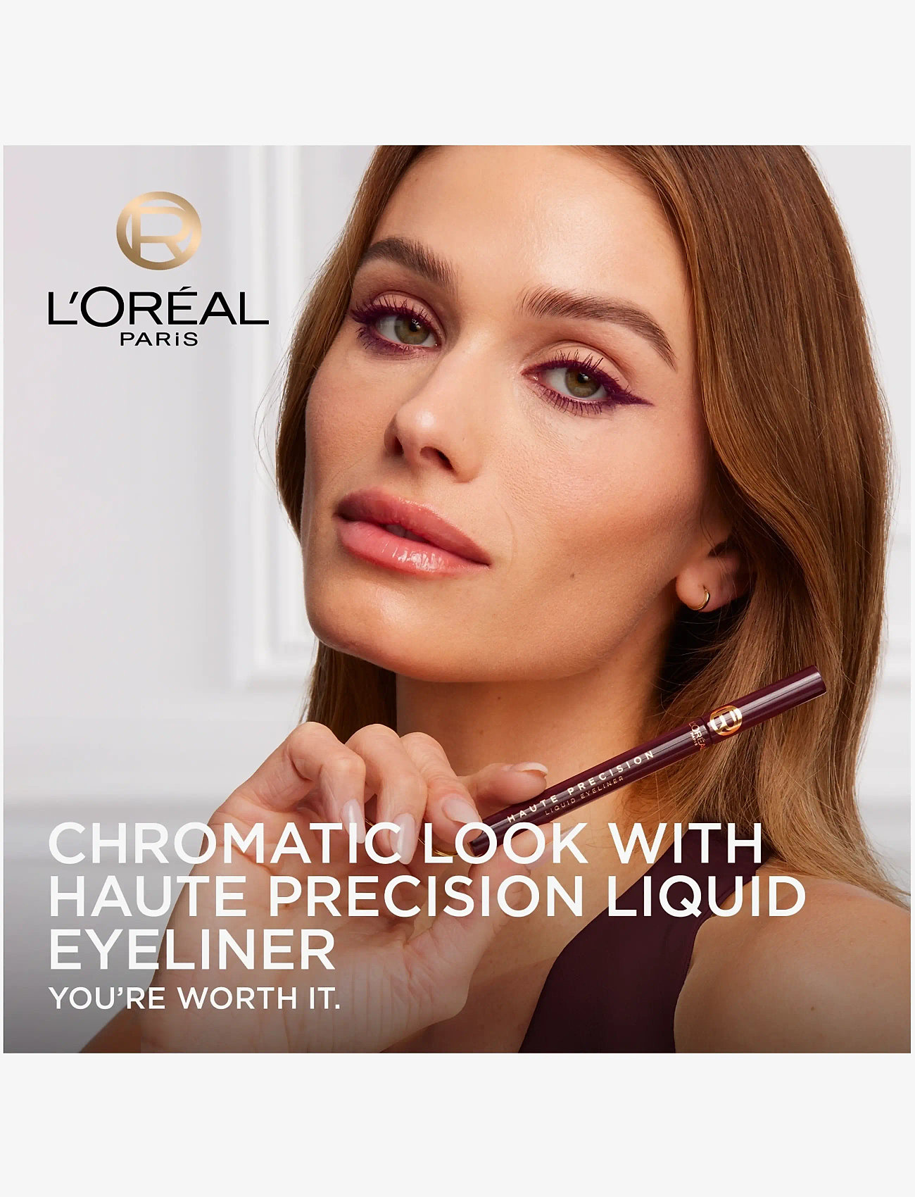 L'Oréal Paris - L'Oréal Paris Haute Precision Liquid Eyeliner - smink - 050 bordeaux cashmere - 2