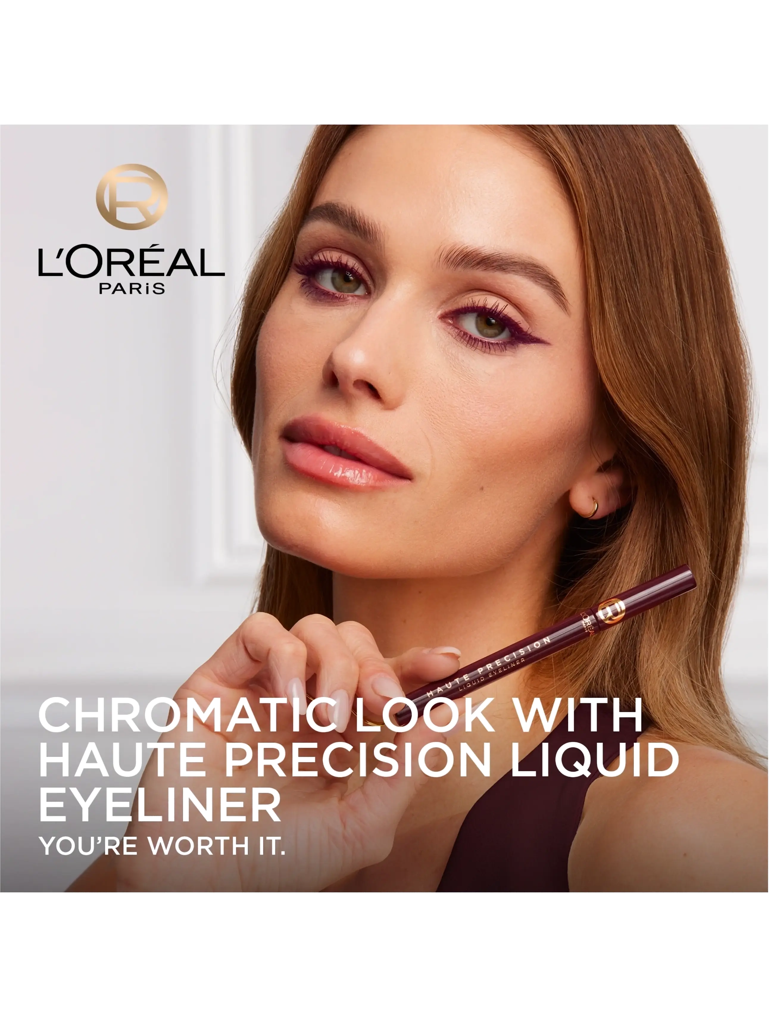 L'Oréal Paris - L'Oréal Paris Haute Precision Liquid Eyeliner - makeup - 050 bordeaux cashmere - 2