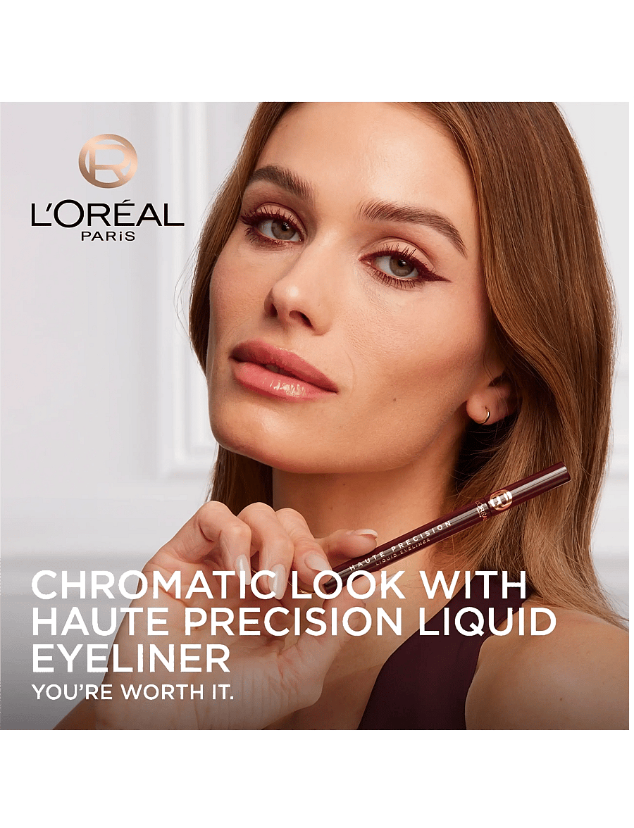 L'Oréal Paris - L'Oréal Paris Haute Precision Liquid Eyeliner - makeup - 050 bordeaux cashmere - 2