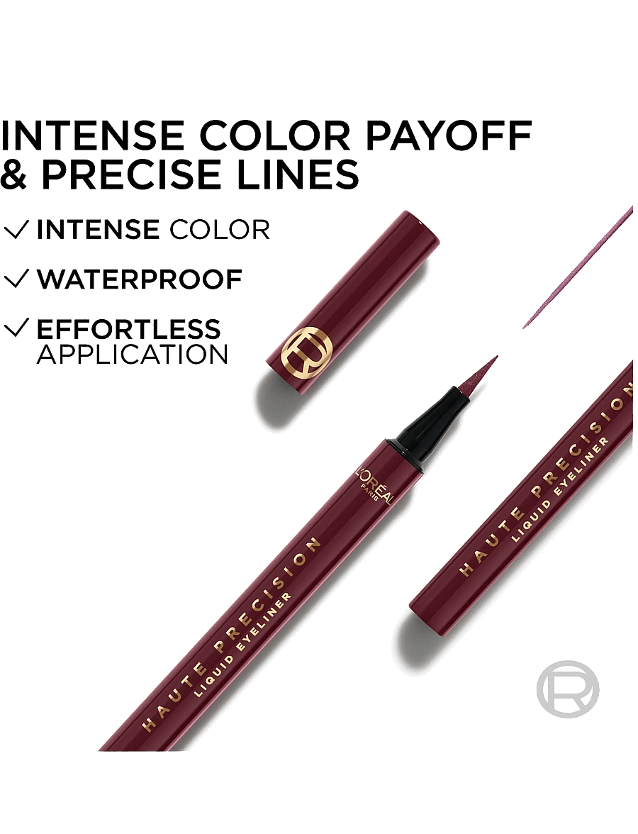 L'Oréal Paris - L'Oréal Paris Haute Precision Liquid Eyeliner - makeup - 050 bordeaux cashmere - 3