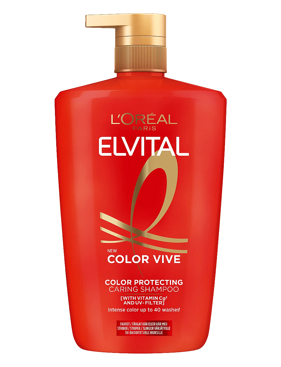 L'Oréal Paris - L'Oréal Paris Elvital Color Vive Shampoo for colored hair 1000 ml - Šampoon - clear - 0