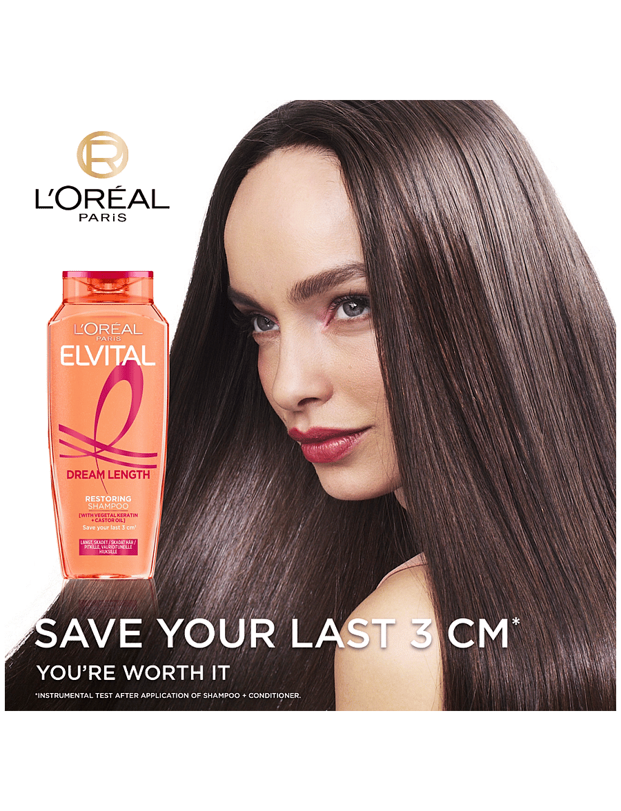 L'Oréal Paris - L'Oréal Paris Elvital Dream Length Shampoo for long hair 1000 ml - Šampoon - clear - 2