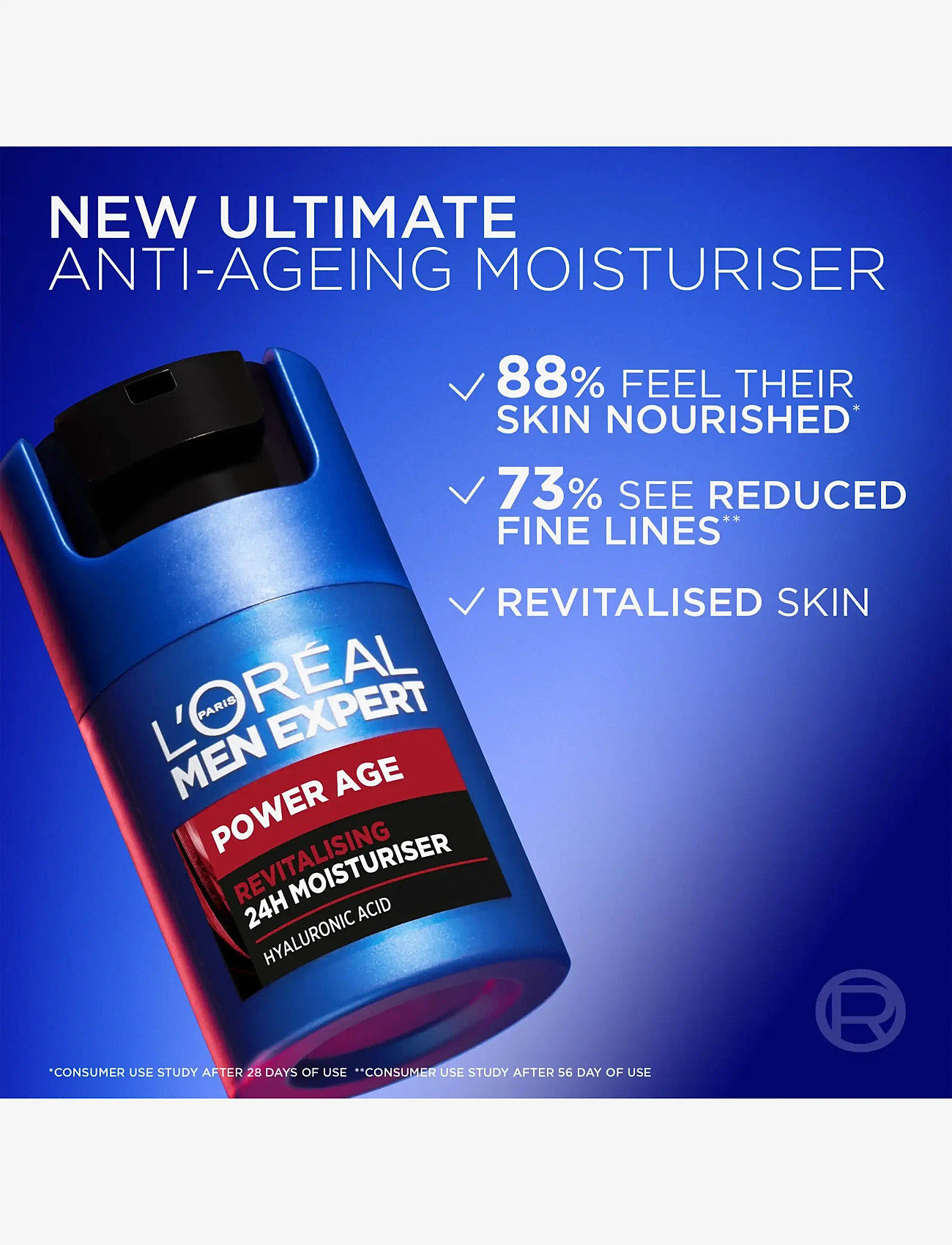 L'Oréal Paris - L'Oréal Paris Men Expert Power Age Revitalising Moisturiser for normal skin 50 ml - fugtpleje - clear - 5