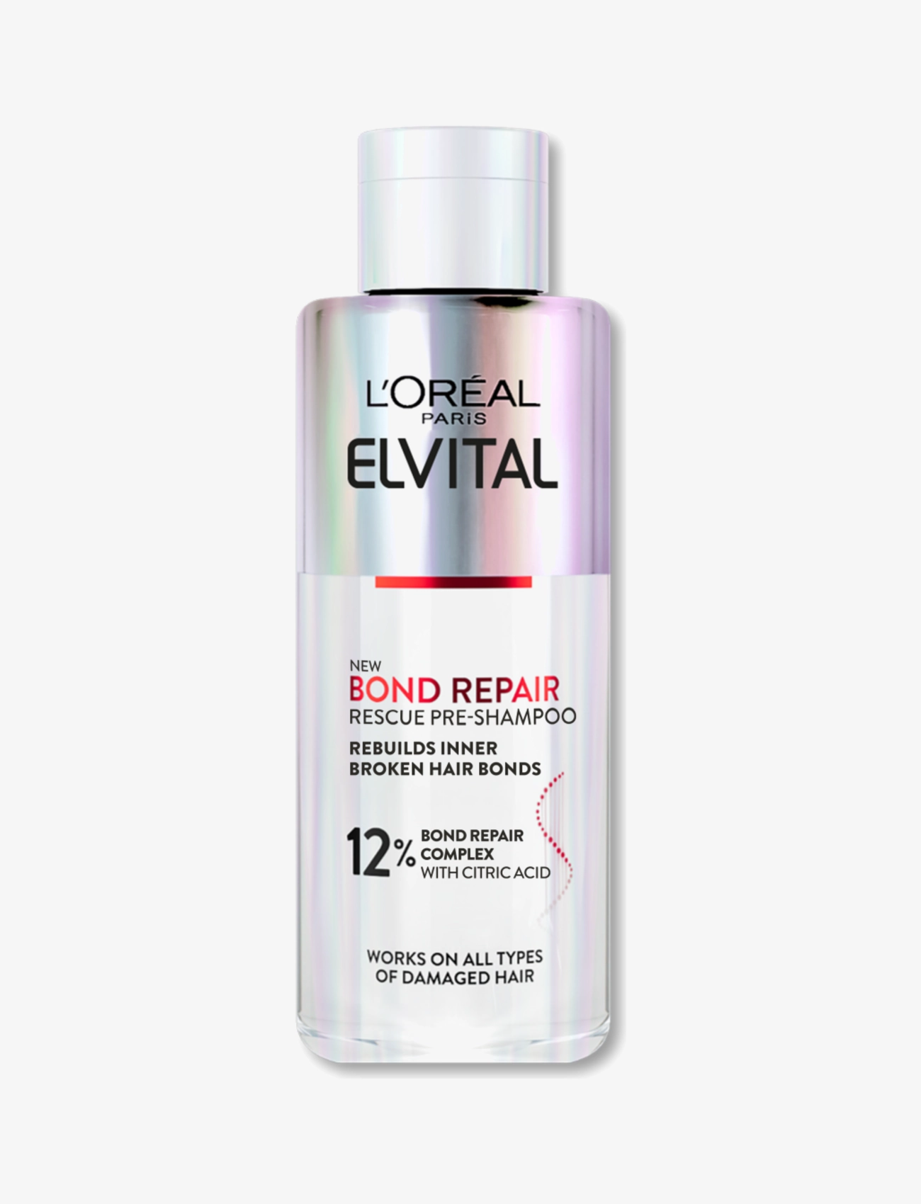 L'Oréal Paris L'oréal Paris Elvital Bond Repair Pre-Shampoo For Damaged Hair 200 ml, 200 ml, Nude, Pleje > Shampoo, Dame