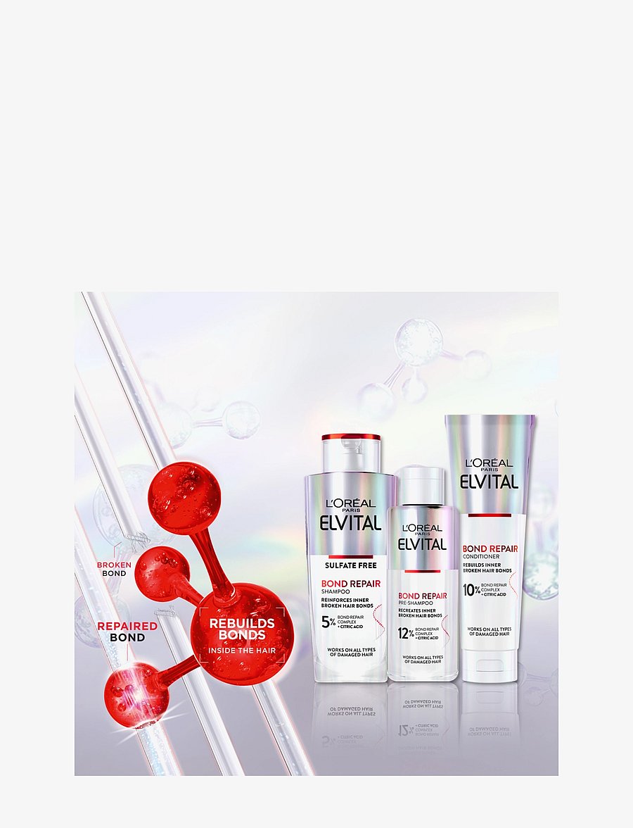 L'Oréal Paris - L'Oréal Paris Elvital Bond Repair Pre-Shampoo for damaged hair 200 ml - hooldusvahendid - no colour - 5