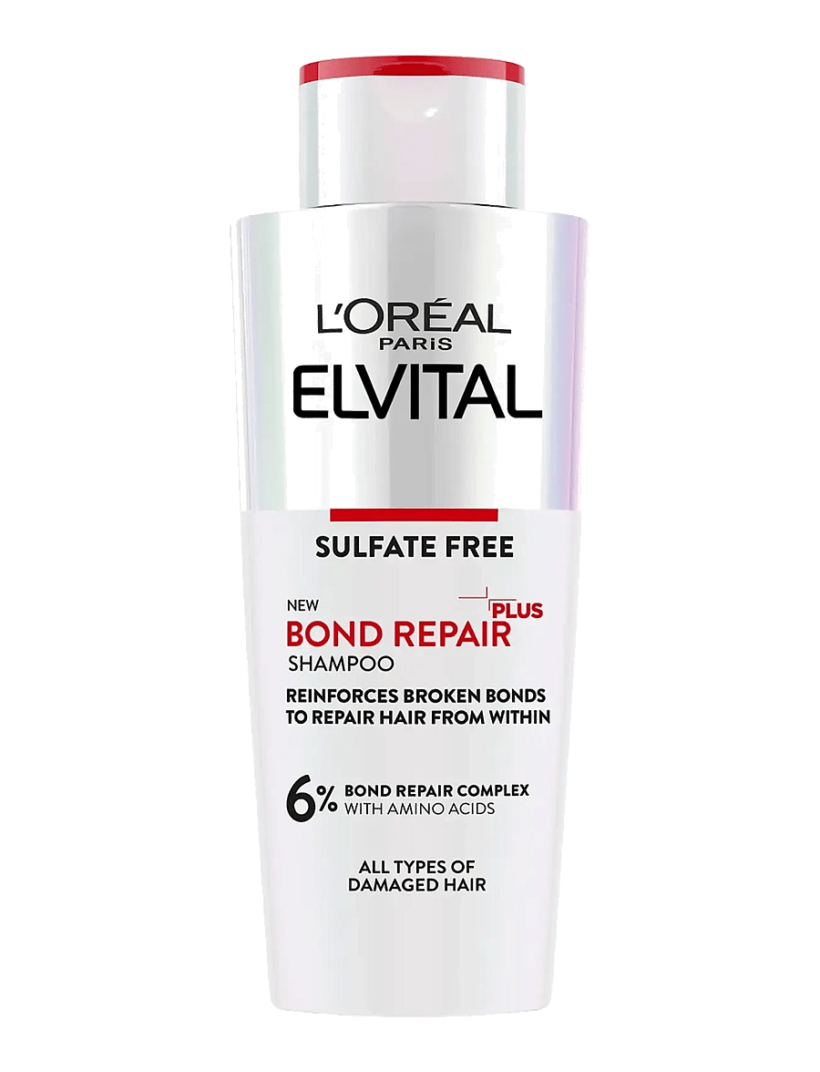 L'Oréal Paris - L'Oréal Paris Elvital Bond Repair Shampoo for damaged hair 200 ml - Šampoon - no colour - 0