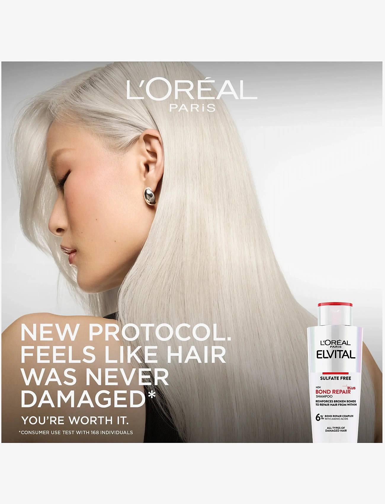 L'Oréal Paris - L'Oréal Paris Elvital Bond Repair Shampoo for damaged hair 200 ml - shampoo - no colour - 1