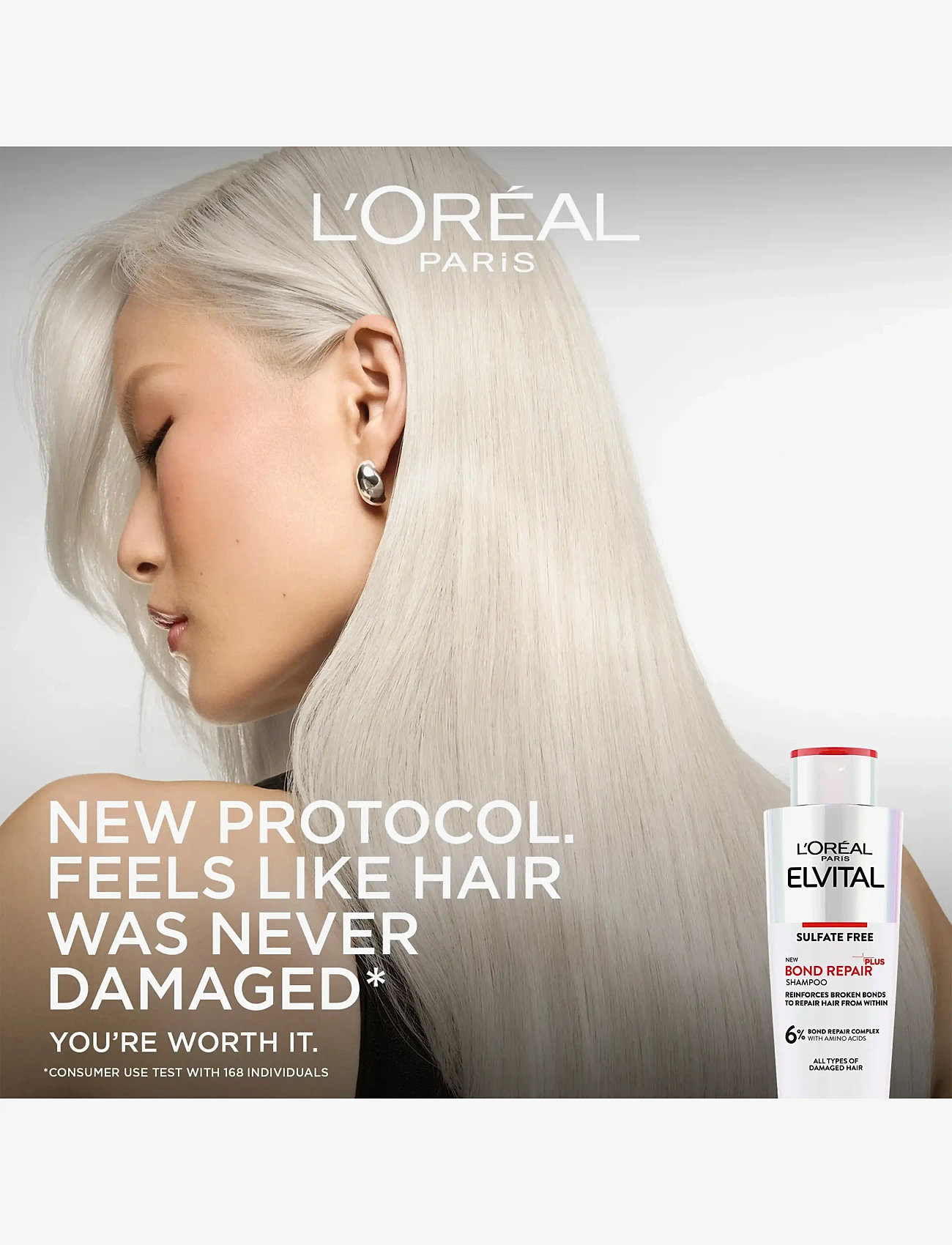 L'Oréal Paris - L'Oréal Paris Elvital Bond Repair Shampoo for damaged hair 200 ml - shampoo - no colour - 4
