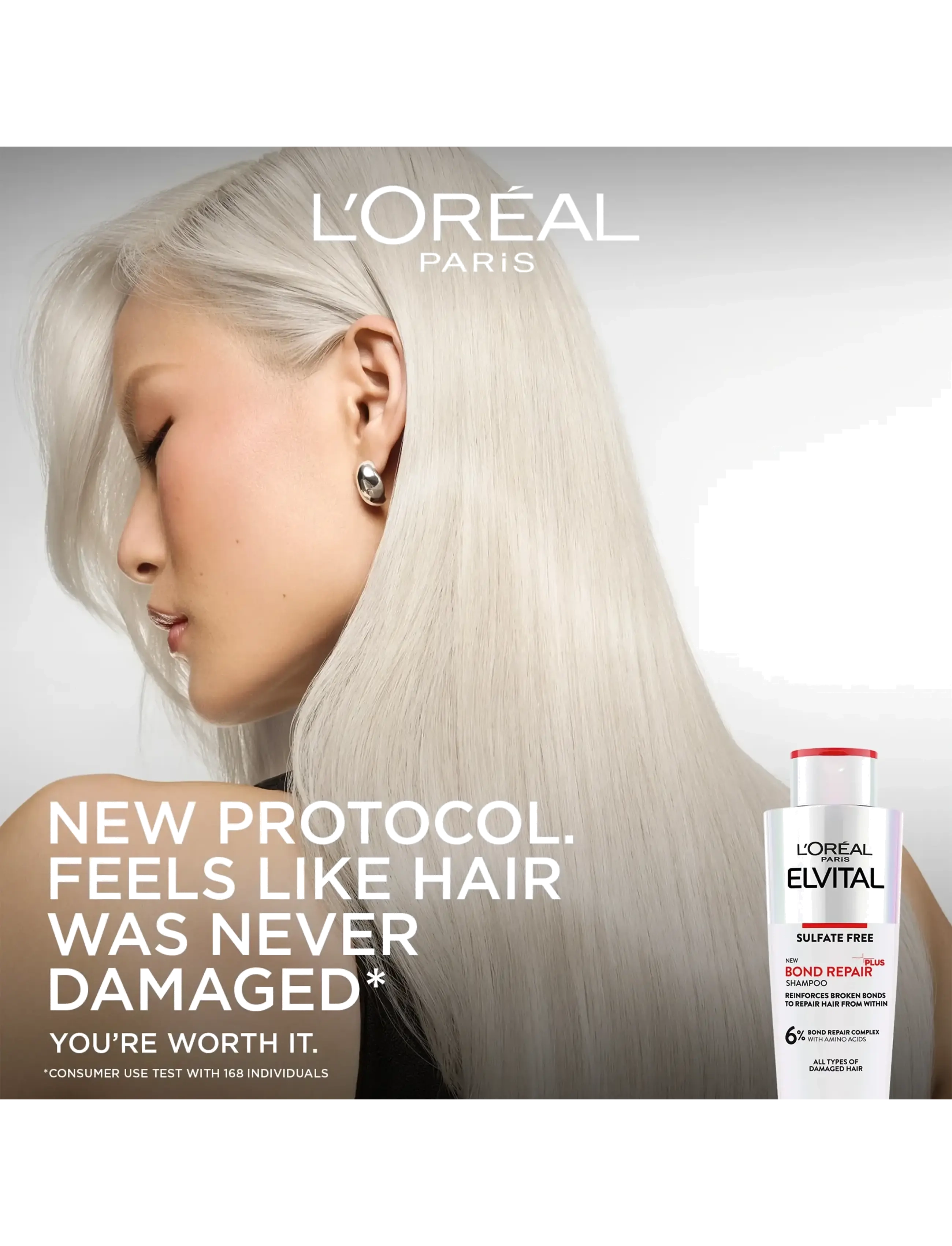 L'Oréal Paris - L'Oréal Paris Elvital Bond Repair Shampoo for damaged hair 200 ml - shampoo - no colour - 4