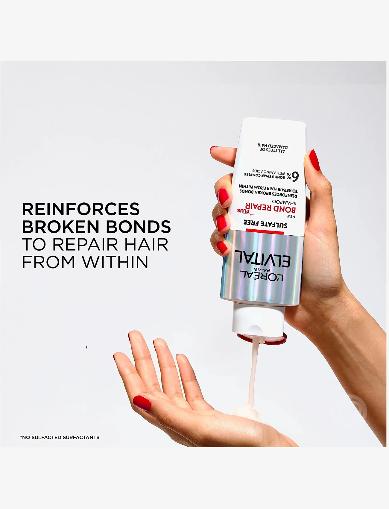 L'Oréal Paris - L'Oréal Paris Elvital Bond Repair Shampoo for damaged hair 200 ml - shampoo - no colour - 5