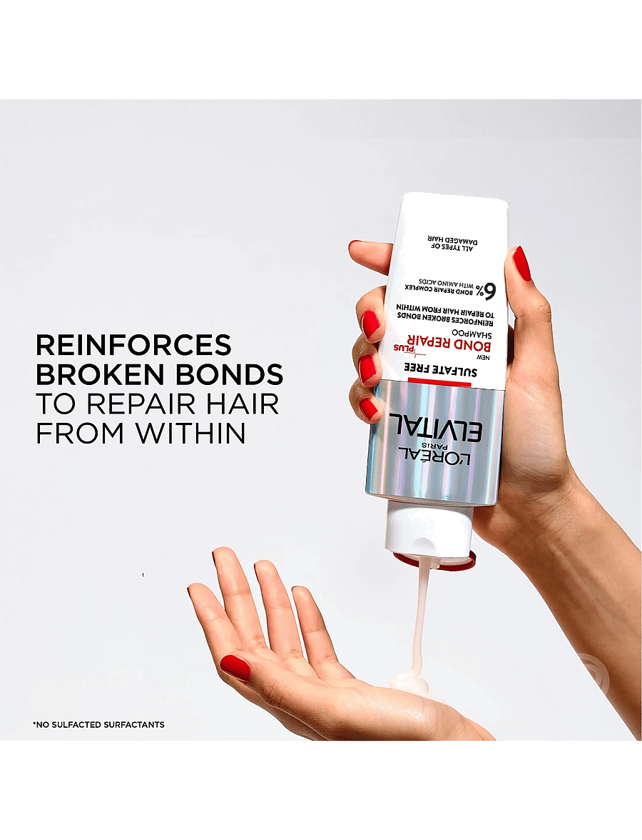 L'Oréal Paris - L'Oréal Paris Elvital Bond Repair Shampoo for damaged hair 200 ml - Šampoon - no colour - 5