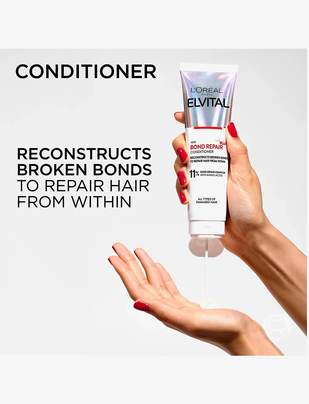 L'Oréal Paris - L'Oréal Paris Elvital Bond Repair Conditioner for damaged hair 150 ml - balsam & conditioner - no colour - 5