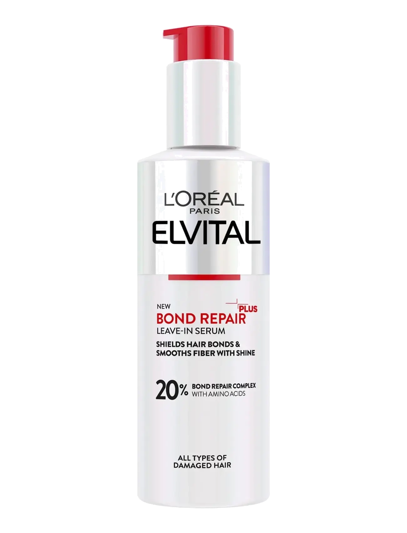 L'Oréal Paris L'Oréal Paris Elvital Bond Repair Leave-in Serum for damaged hair 150 ml - Skønhed - NO COLOUR / undefined