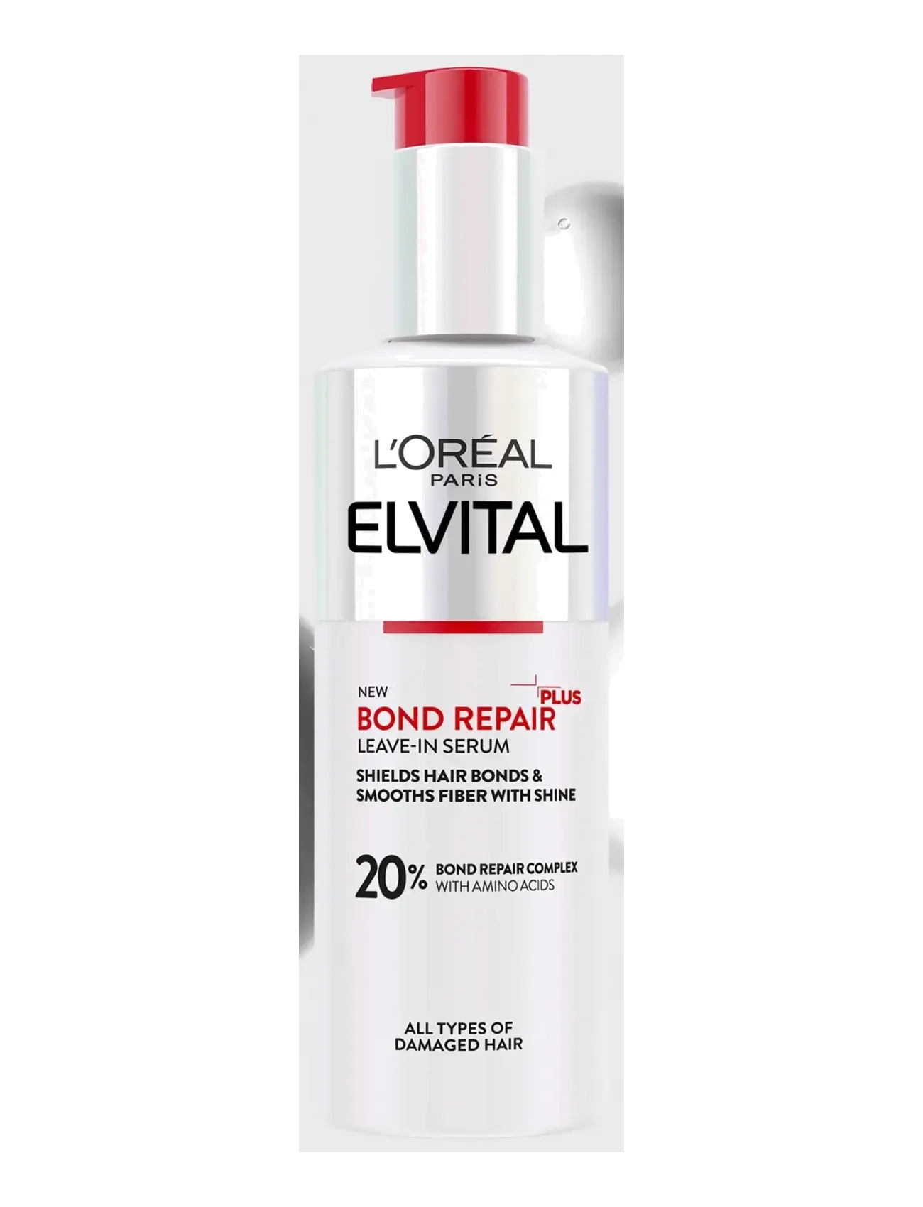 L'Oréal Paris - L'Oréal Paris Elvital Bond Repair Leave-in Serum for damaged hair 150 ml - hårserum - no colour - 1