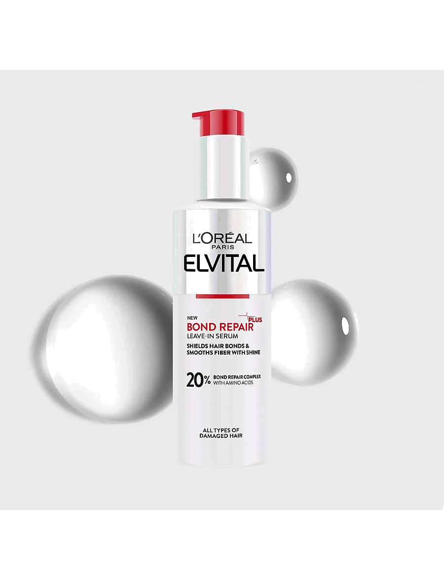 L'Oréal Paris - L'Oréal Paris Elvital Bond Repair Leave-in Serum for damaged hair 150 ml - juukseseerumid - no colour - 2