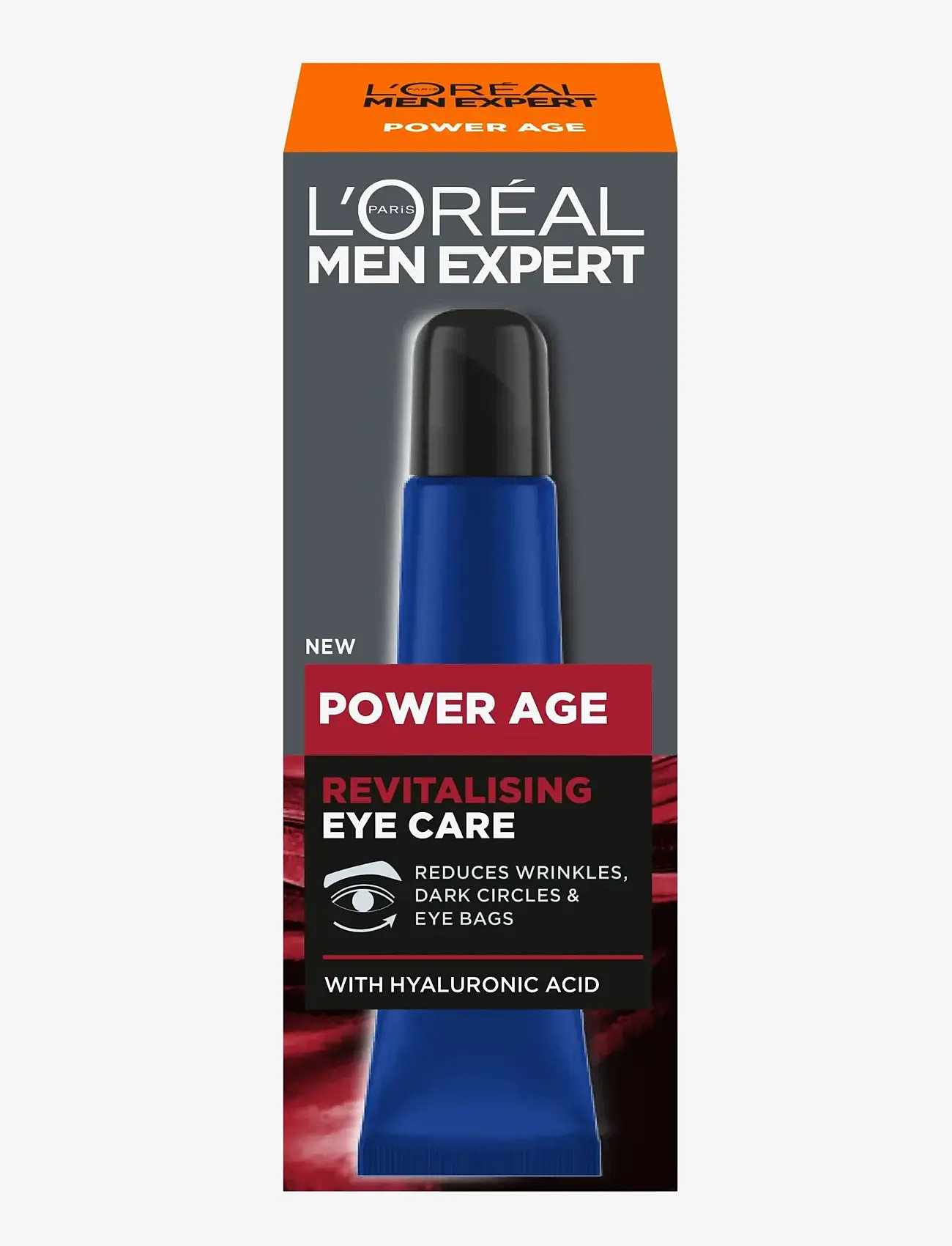 L'Oréal Paris - L'Oréal Paris Men Expert Power Age Revitalising Eye Care for normal skin 15 ml - Øjencremer - no colour - 1