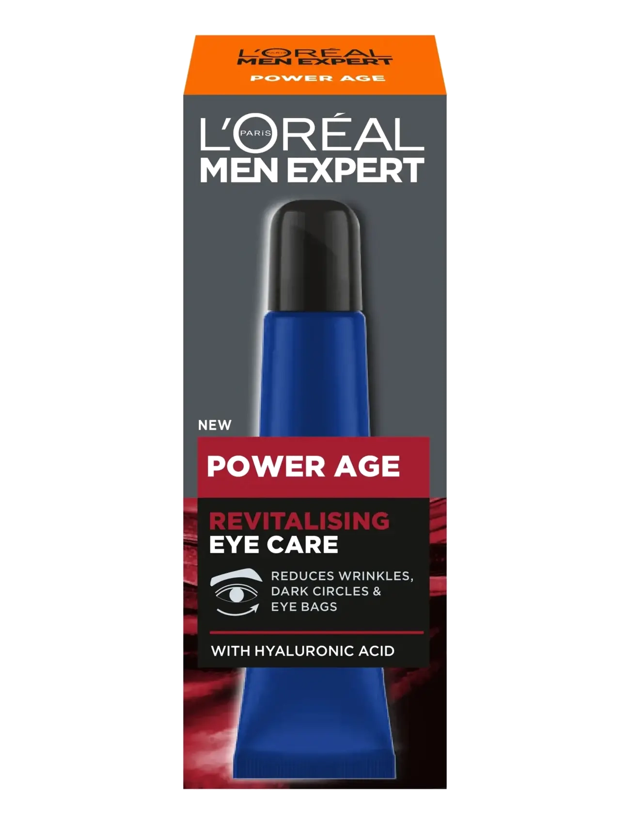 L'Oréal Paris - L'Oréal Paris Men Expert Power Age Revitalising Eye Care for normal skin 15 ml - augnkrem - no colour - 1