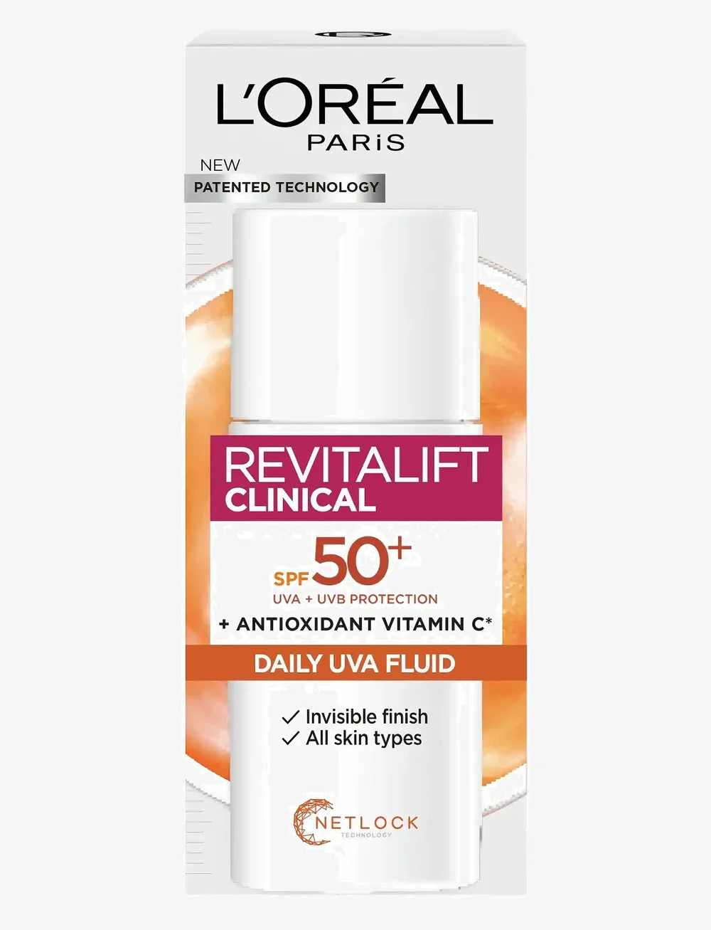 L'Oréal Paris - L'Oréal Paris Revitalift Clinical Daily Moisturizing Fluid SPF50 50 ml - för ansiktet - no colour - 1