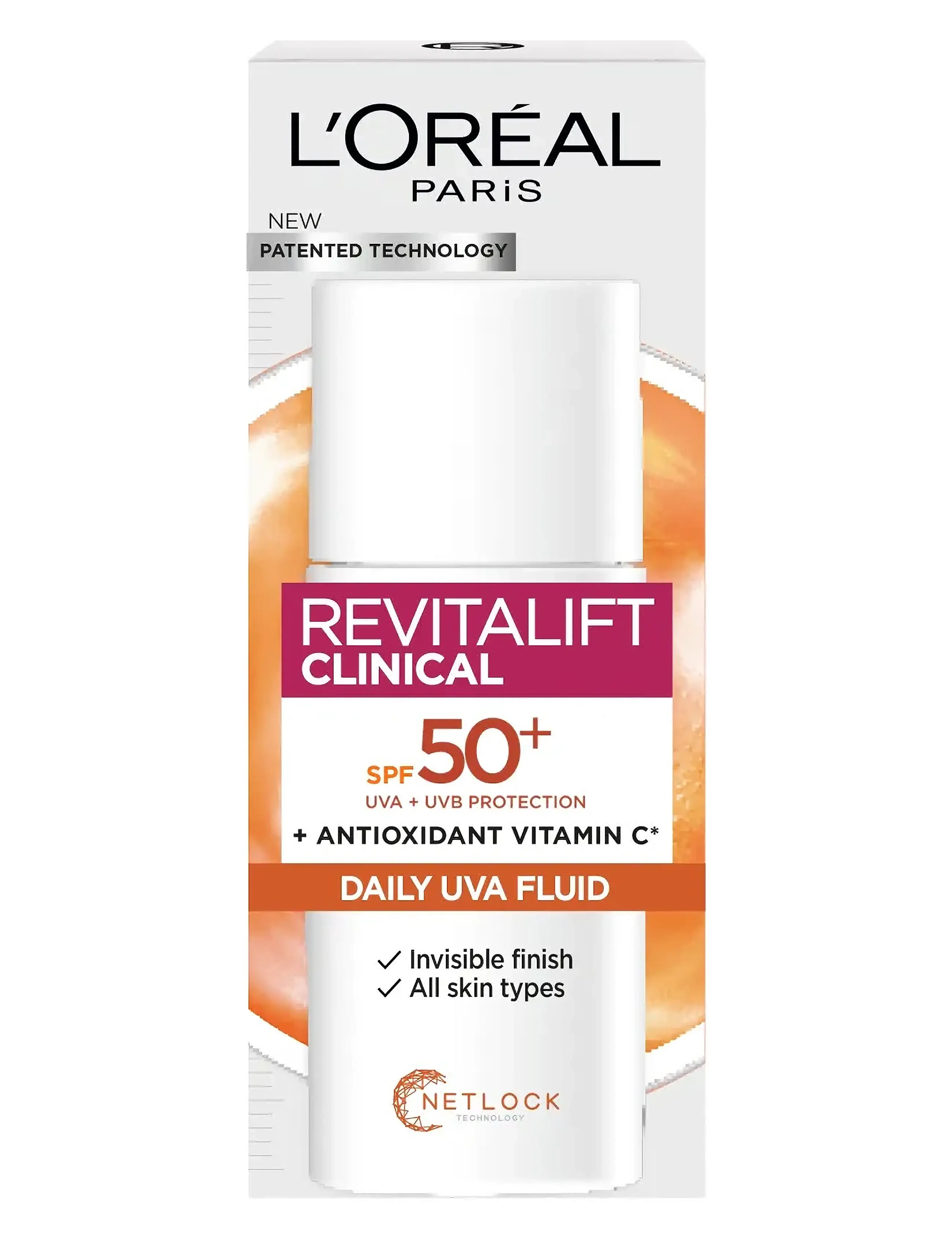 L'Oréal Paris - L'Oréal Paris Revitalift Clinical Daily Moisturizing UVA Fluid SPF50+ for normal skin 50 ml - fyrir andlit - no colour - 1