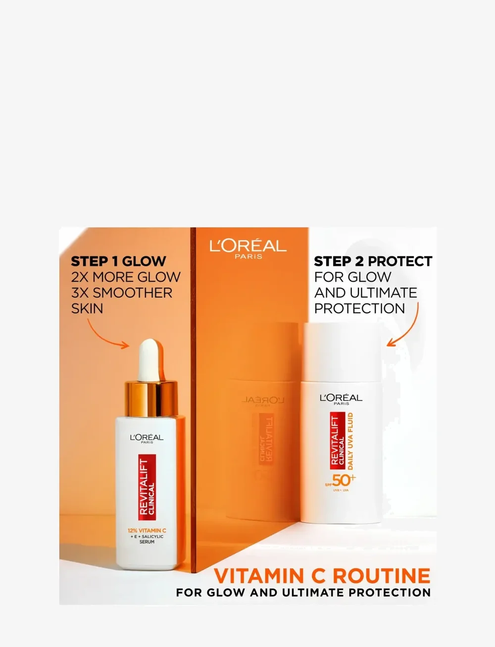 L'Oréal Paris - L'Oréal Paris Revitalift Clinical Daily Moisturizing Fluid SPF50 50 ml - för ansiktet - no colour - 2