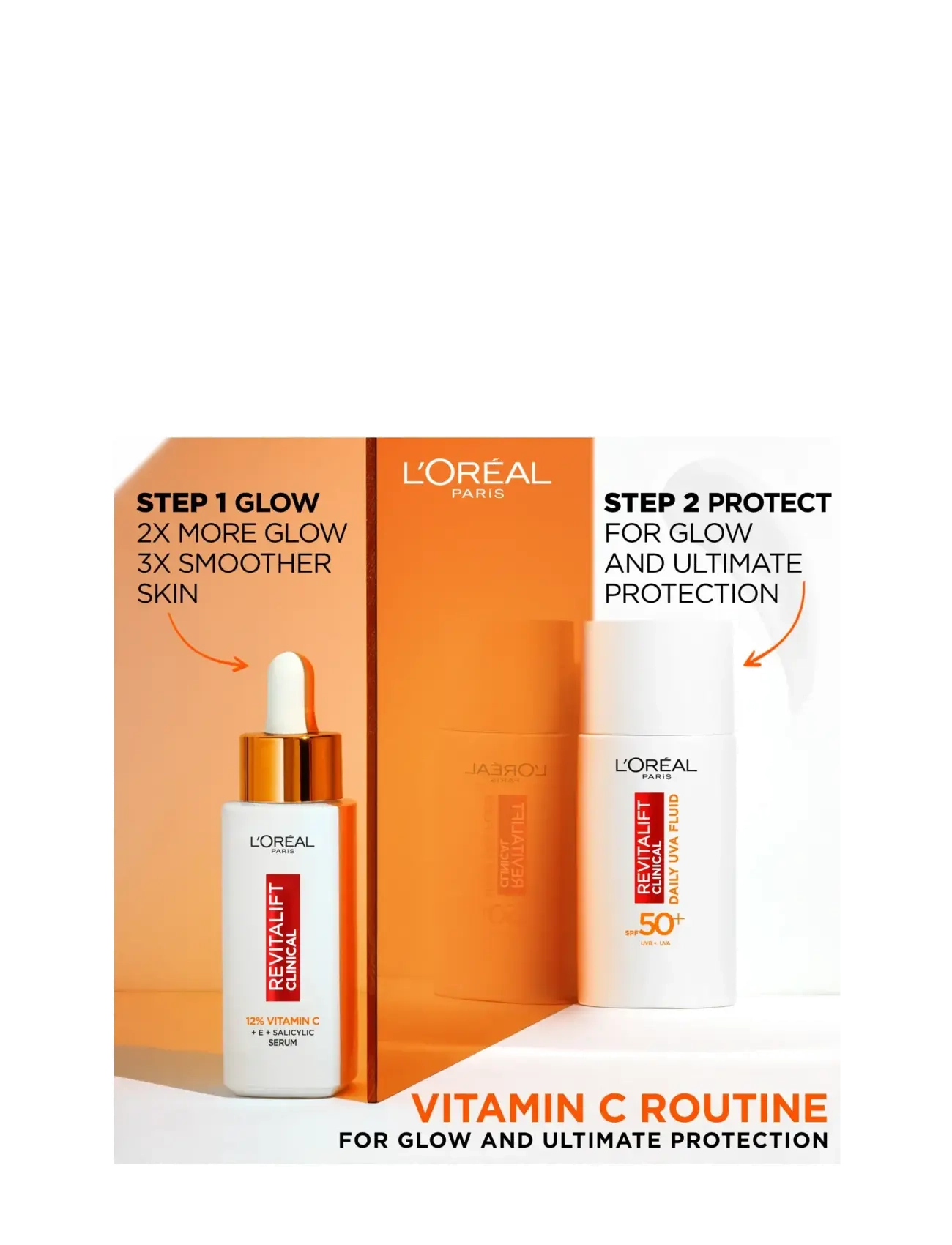 L'Oréal Paris - L'Oréal Paris Revitalift Clinical Daily Moisturizing UVA Fluid SPF50+ for normal skin 50 ml - fyrir andlit - no colour - 2