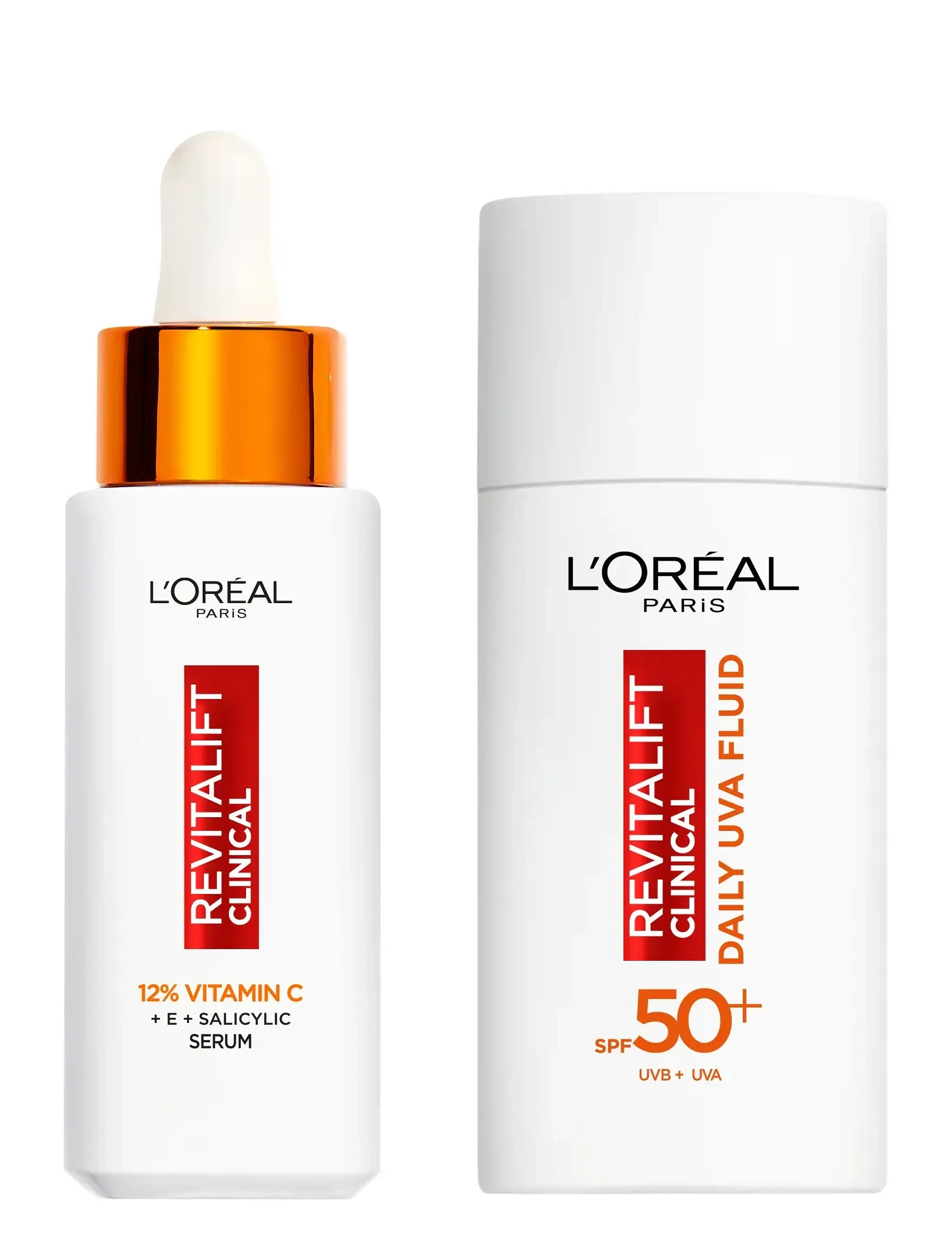 L'Oréal Paris - L'Oréal Paris Revitalift Clinical Daily Moisturizing UVA Fluid SPF50+ for normal skin 50 ml - fyrir andlit - no colour - 5