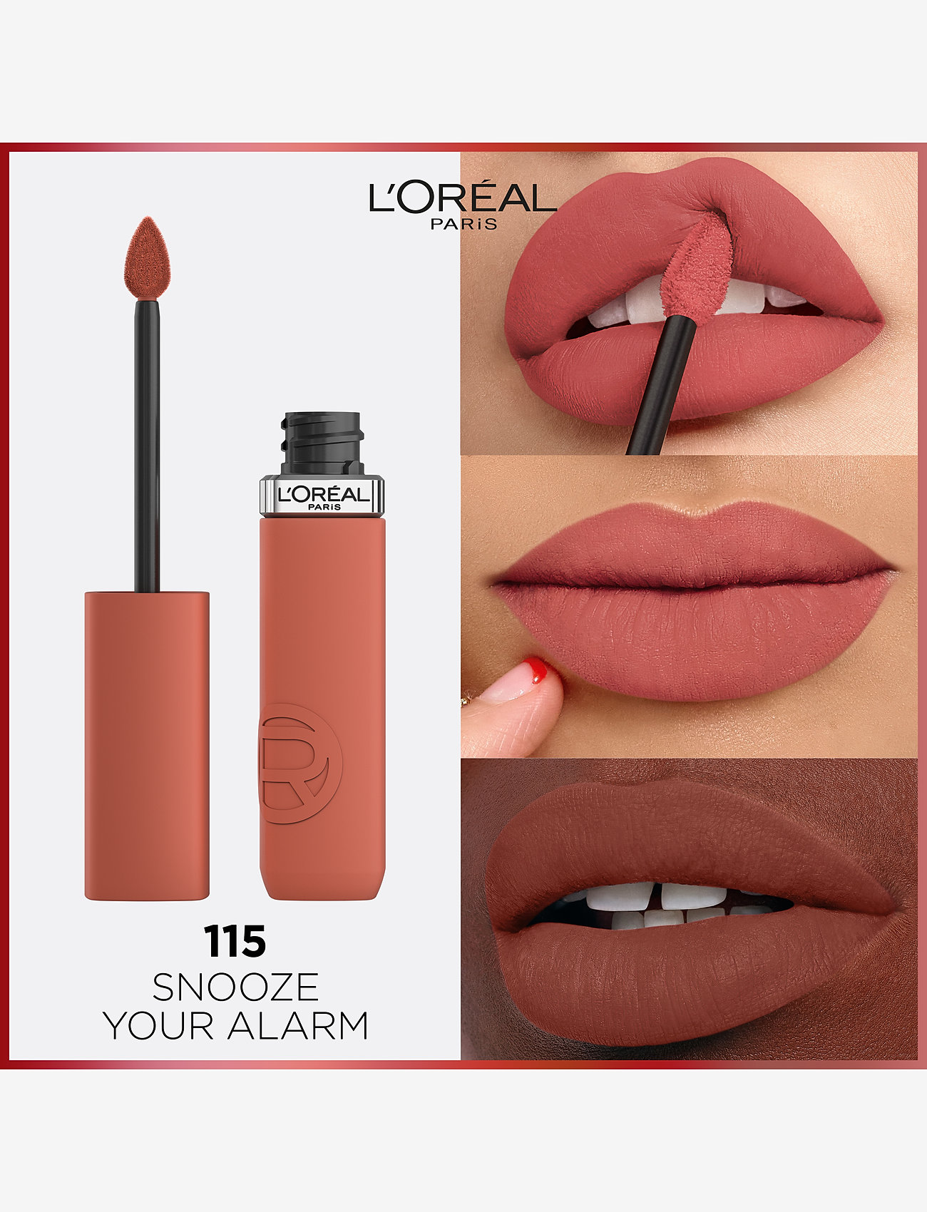 L'Oréal Paris - L'Oréal Paris Infaillible Matte Resistance 115 Snooze Your Alarm - smink - snooze your alarm snooze your alarm - 2