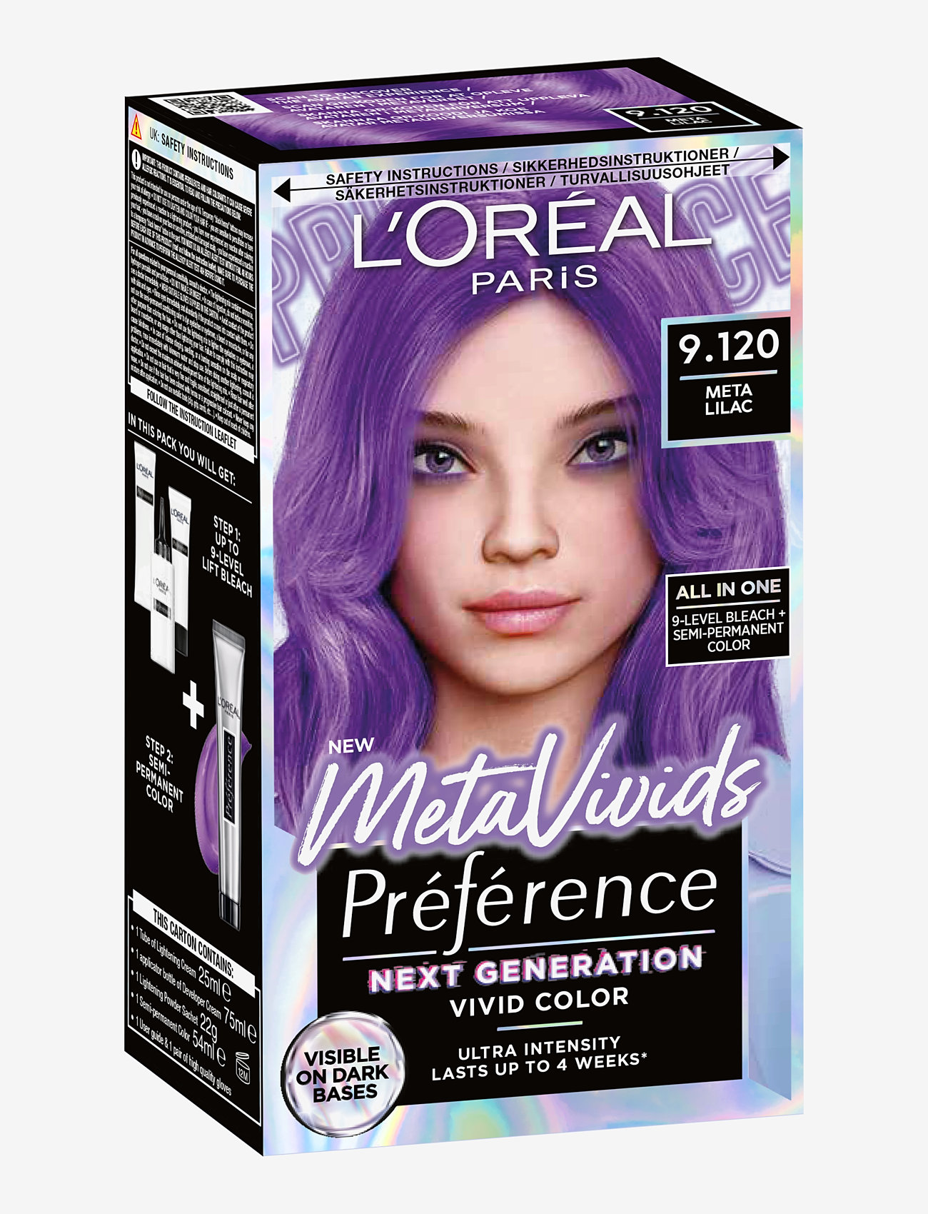 L'Oréal Paris L'Oréal Paris, Recital Préférence, Metavivids, 9.120 META LILAC - L'Oréal Paris - META LILAC / purple