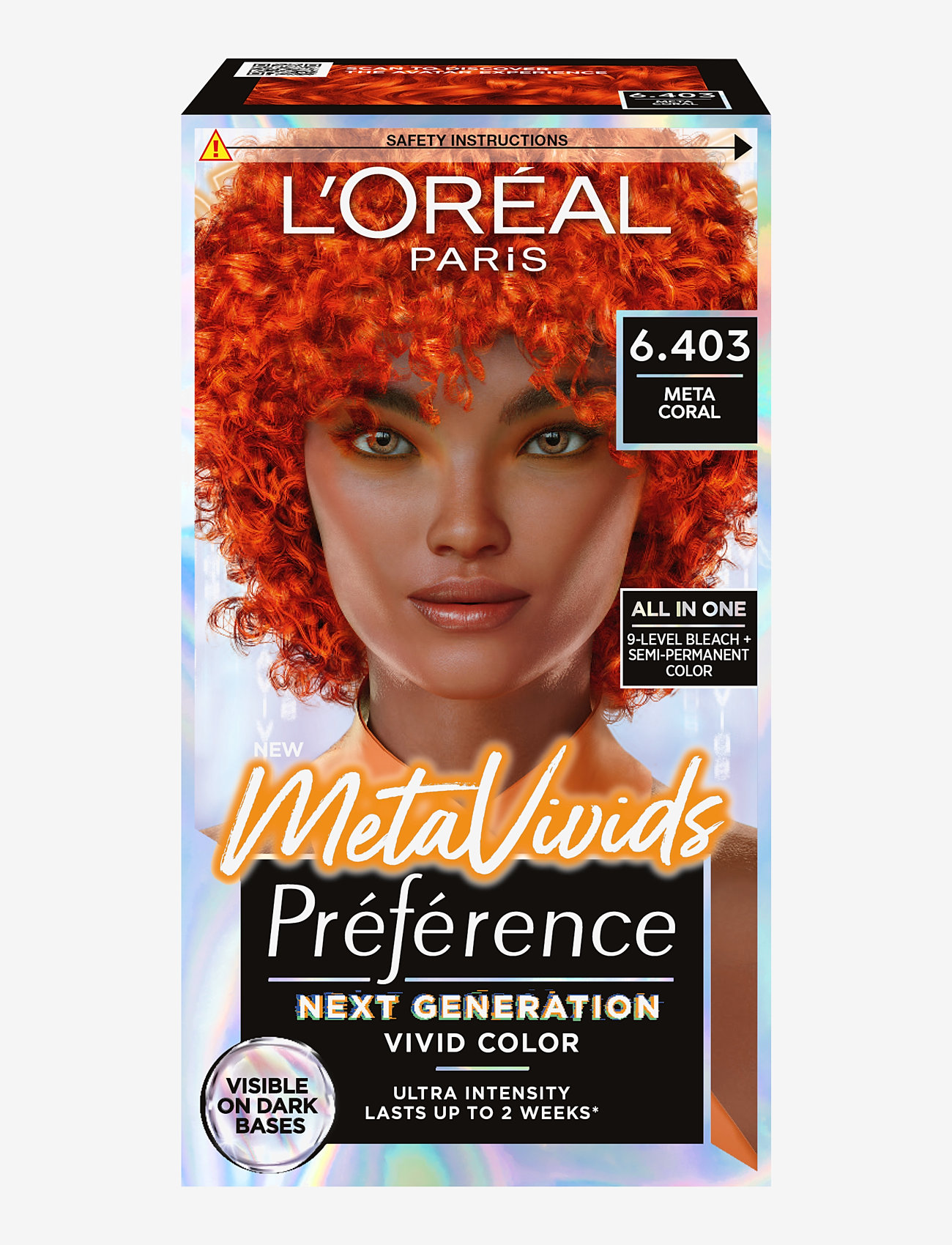 L'Oréal Paris L'Oréal Paris, Recital Préférence, Metavivids, 6.403 META CORAL - L'Oréal Paris - 6.403 META CORAL / orange