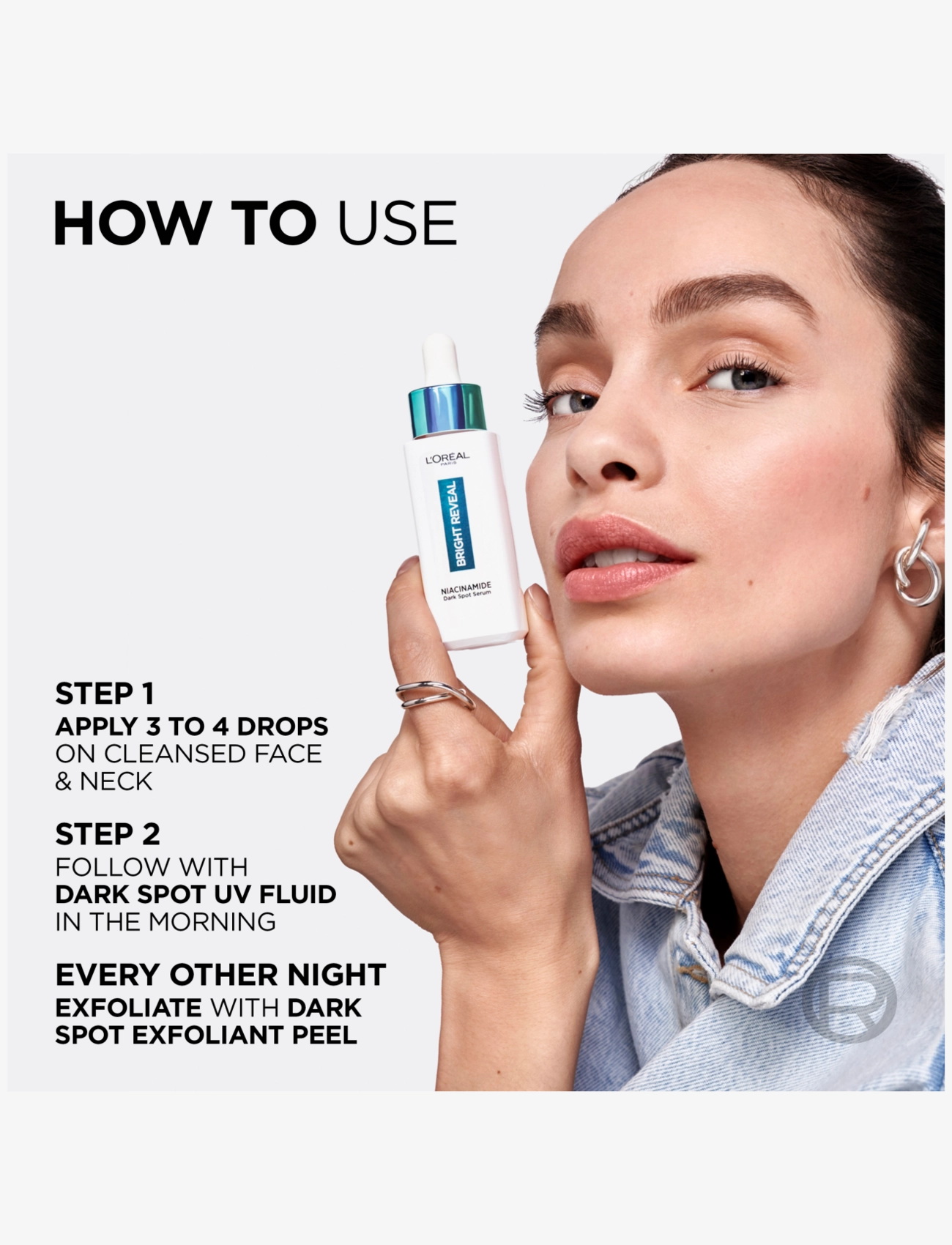 L'Oréal Paris - L'Oréal Paris Bright Reveal Niacinamide Dark Spot Serum for normal skin 30 ml - serum - niacinamide dark spot serum - 2