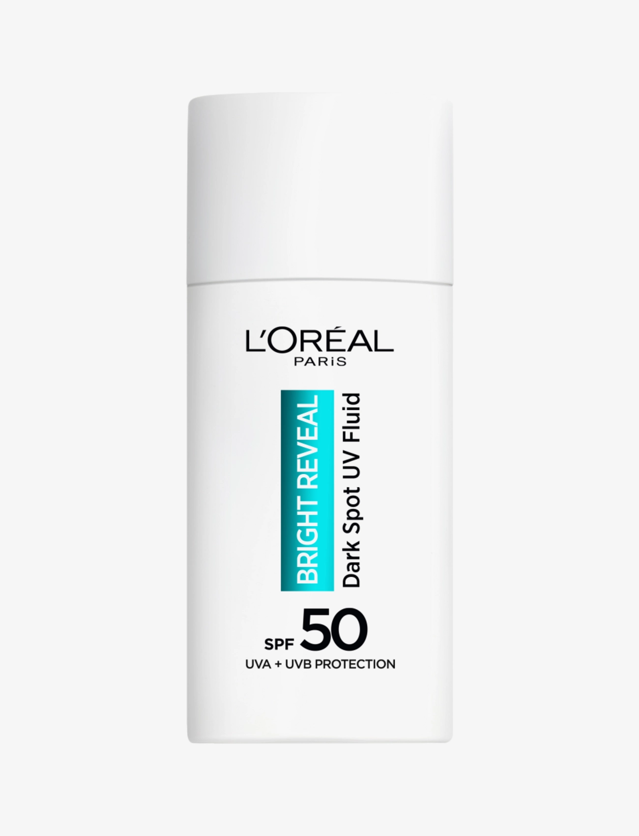 L'Oréal Paris L'Oreal Paris, Bright Reveal, fluid day cream with SPF 50+ & anti-dark spots, 50 ml - Hyaluronsyra - NIACINAMIDE DARK SPOT UV FLUID SPF50 / clear