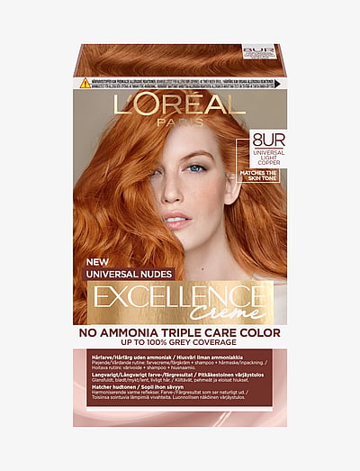 L'OréAl Paris, Excellence, Universal Nudes, Hair Color That Matches All Skin Tones - Permanent HåRfarve