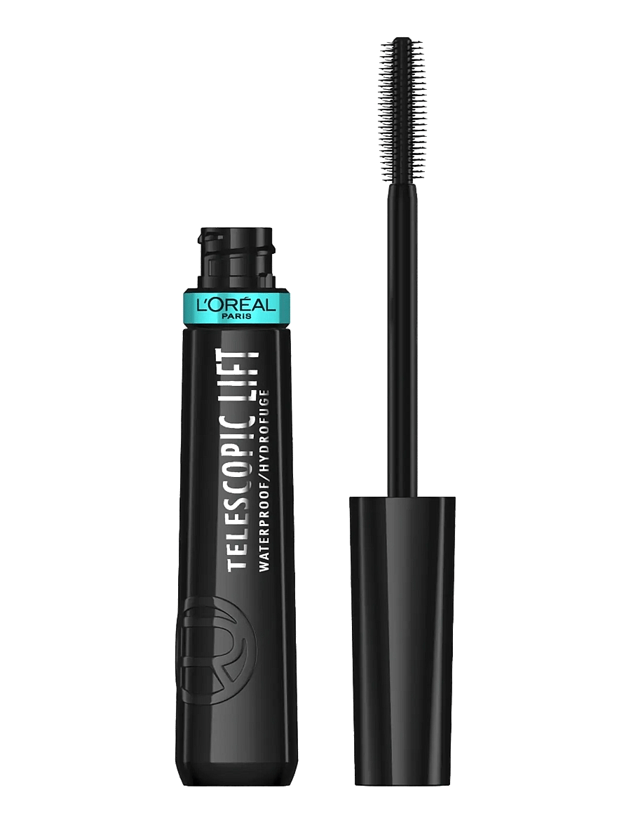 L'Oréal Paris - L'Oréal Paris Telescopic Lift Waterproof Mascara black 9.9ml - silmad ja kulmud - black waterproof - 0